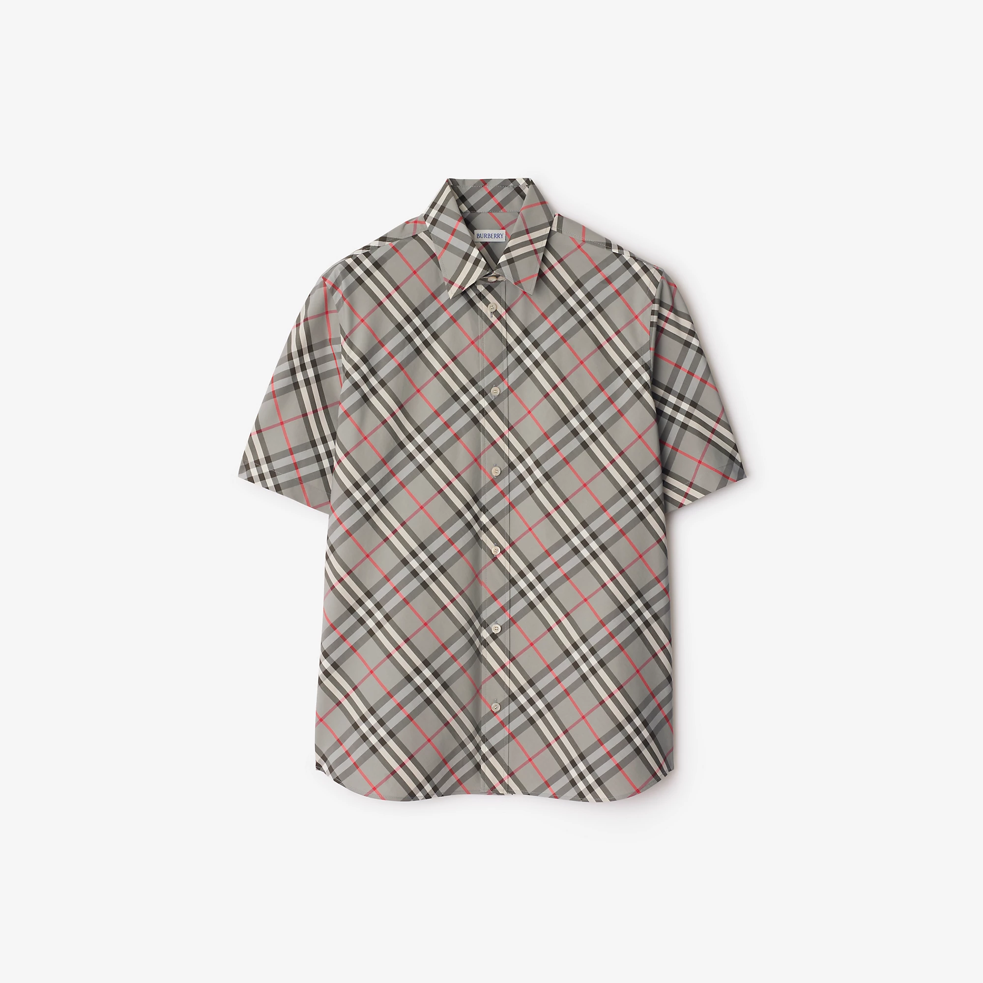 Regular Fit Check Cotton Shirt