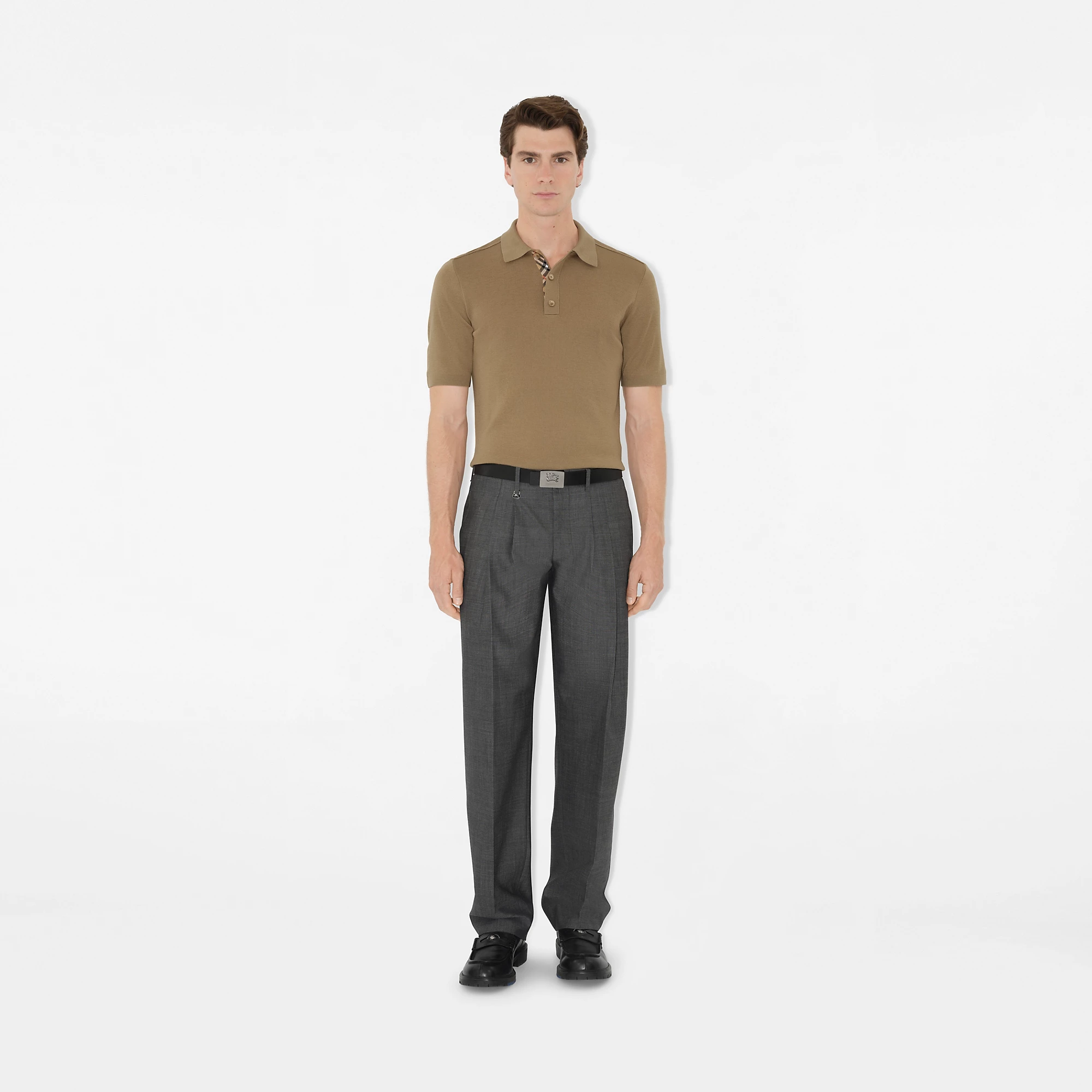 Wool Polo Shirt
