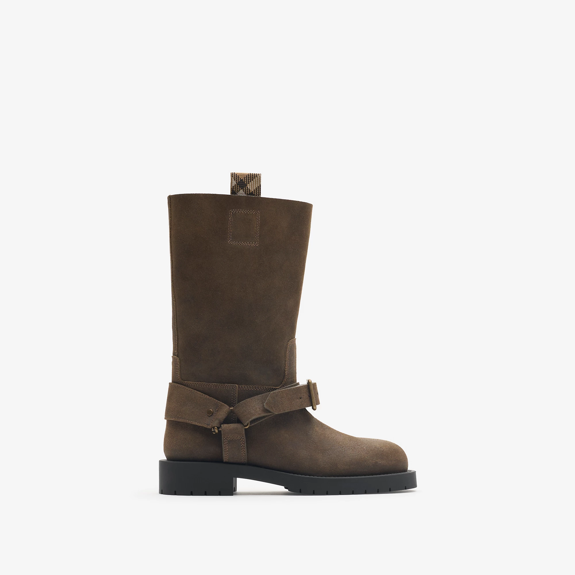 Suede Soft Saddle Low Bootsâ