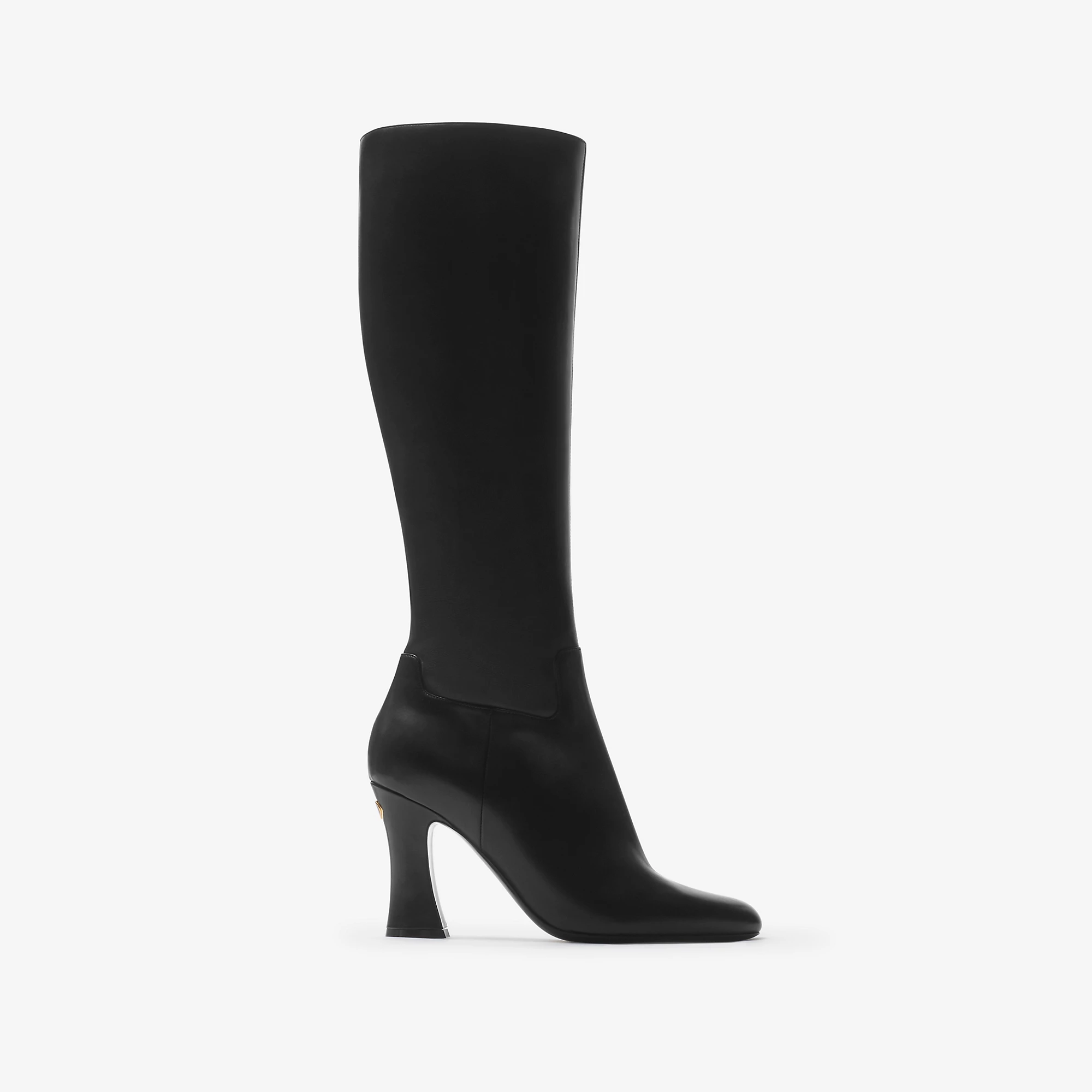 Leather Trinket High Boots