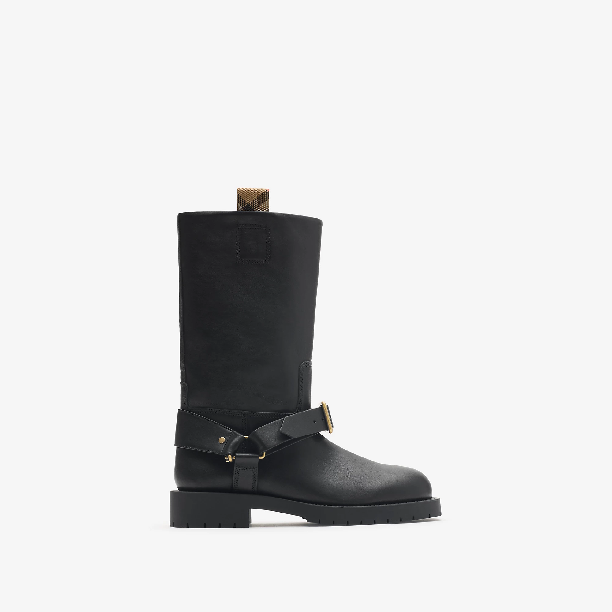 Leather Soft Saddle Low Bootsâ