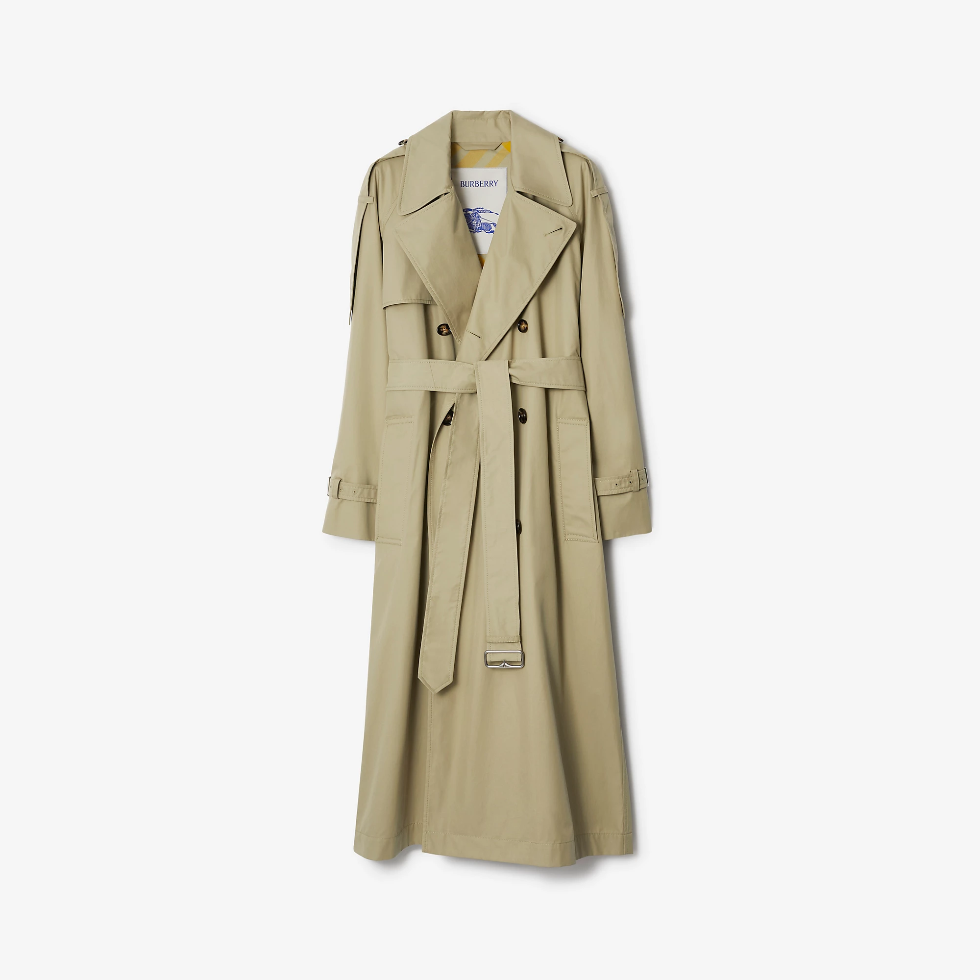 Long Gabardine Castleford Trench Coat