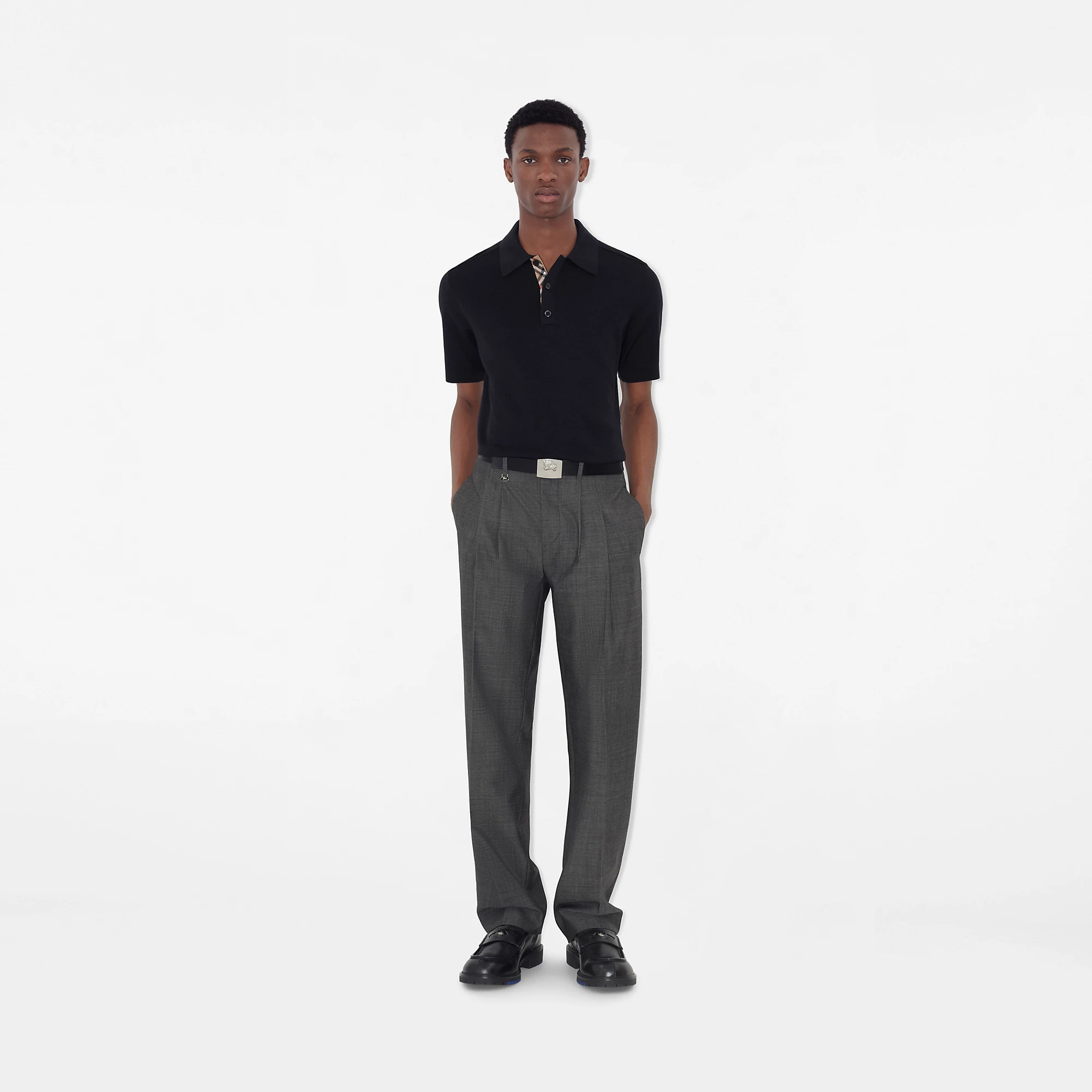 Wool Polo Shirt