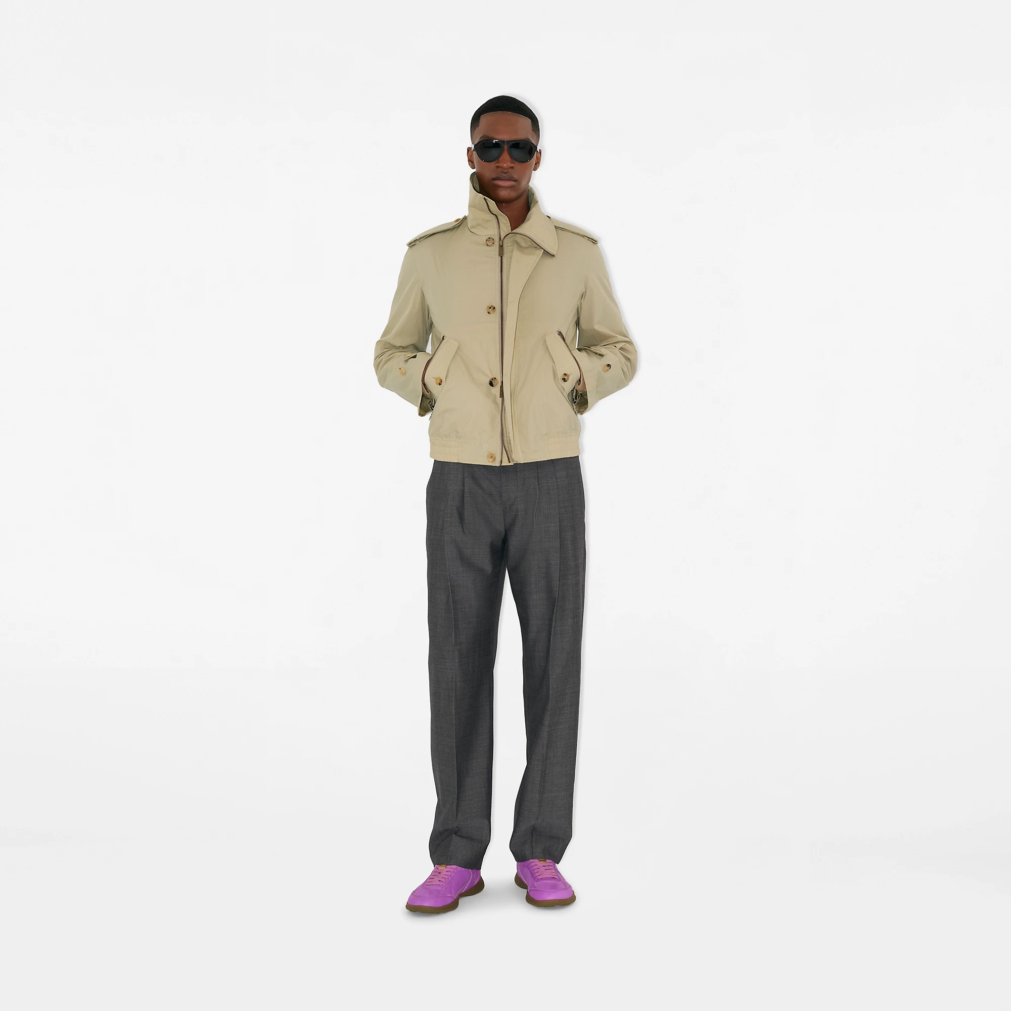 Wool Tailored Trousers