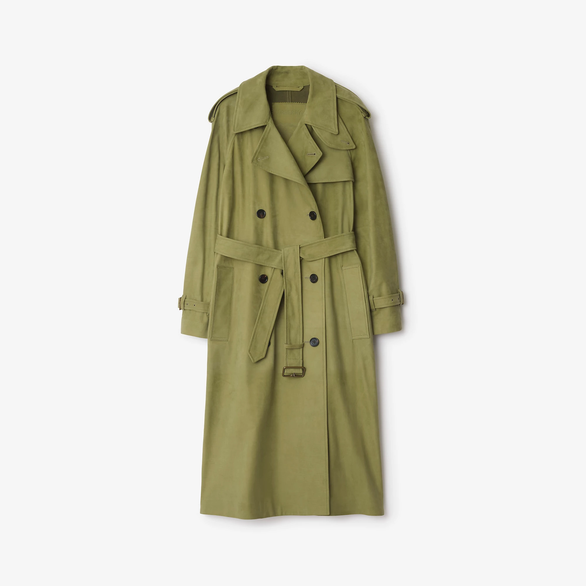 Long Nubuck Castleford Trench Coat