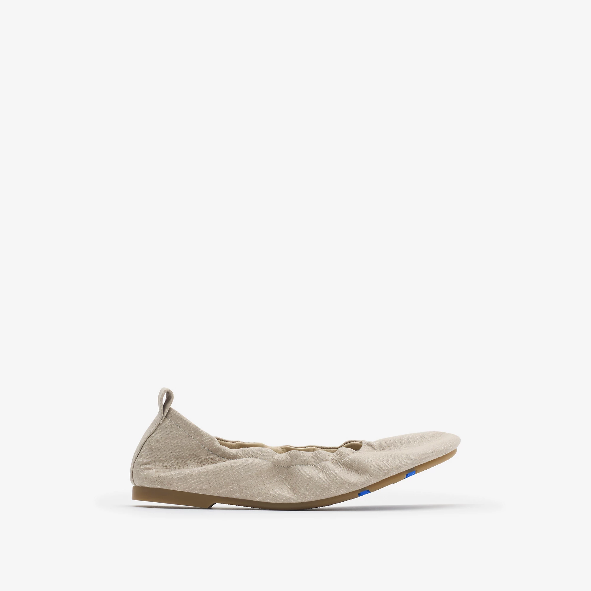 Check Denim Baby Ballerinasâ
