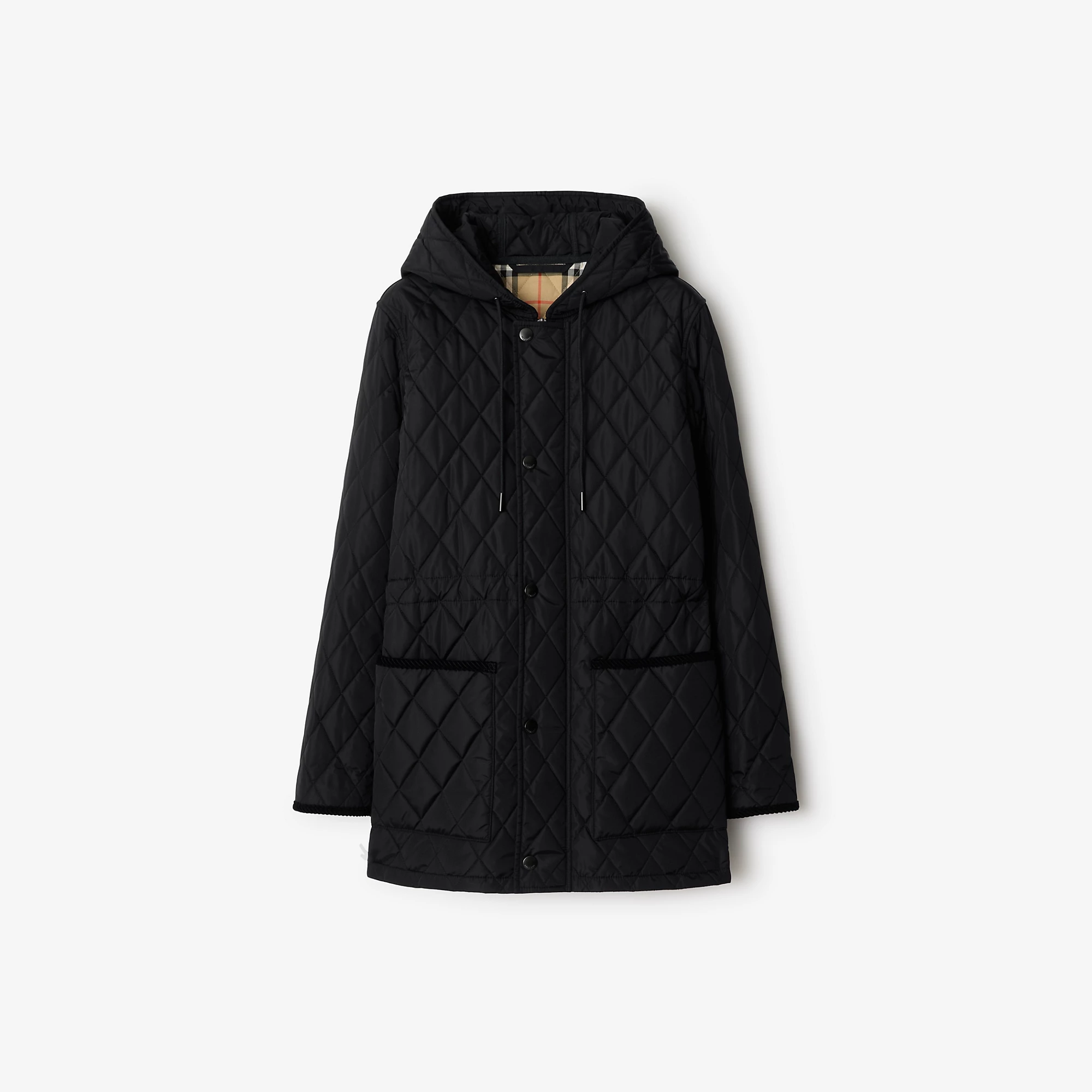 Quilted Nylon Parka