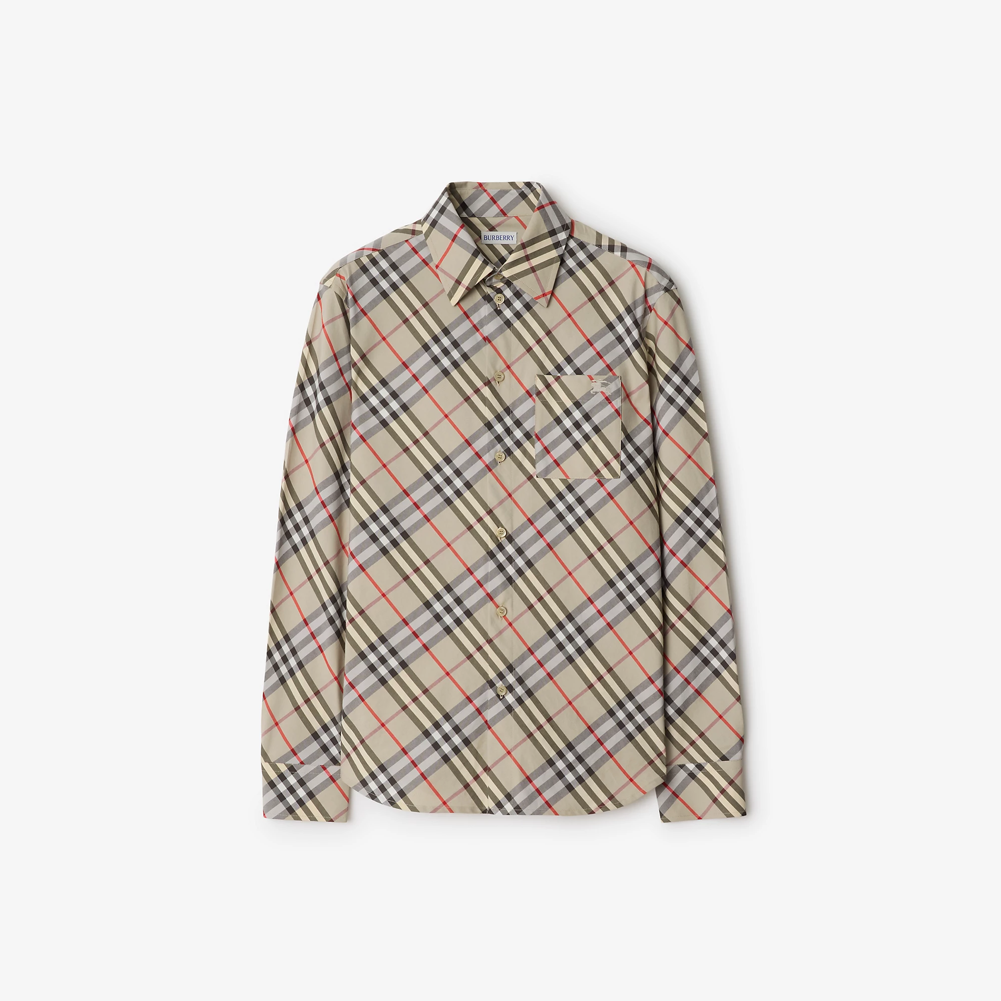 Regular Fit Check Cotton Shirt