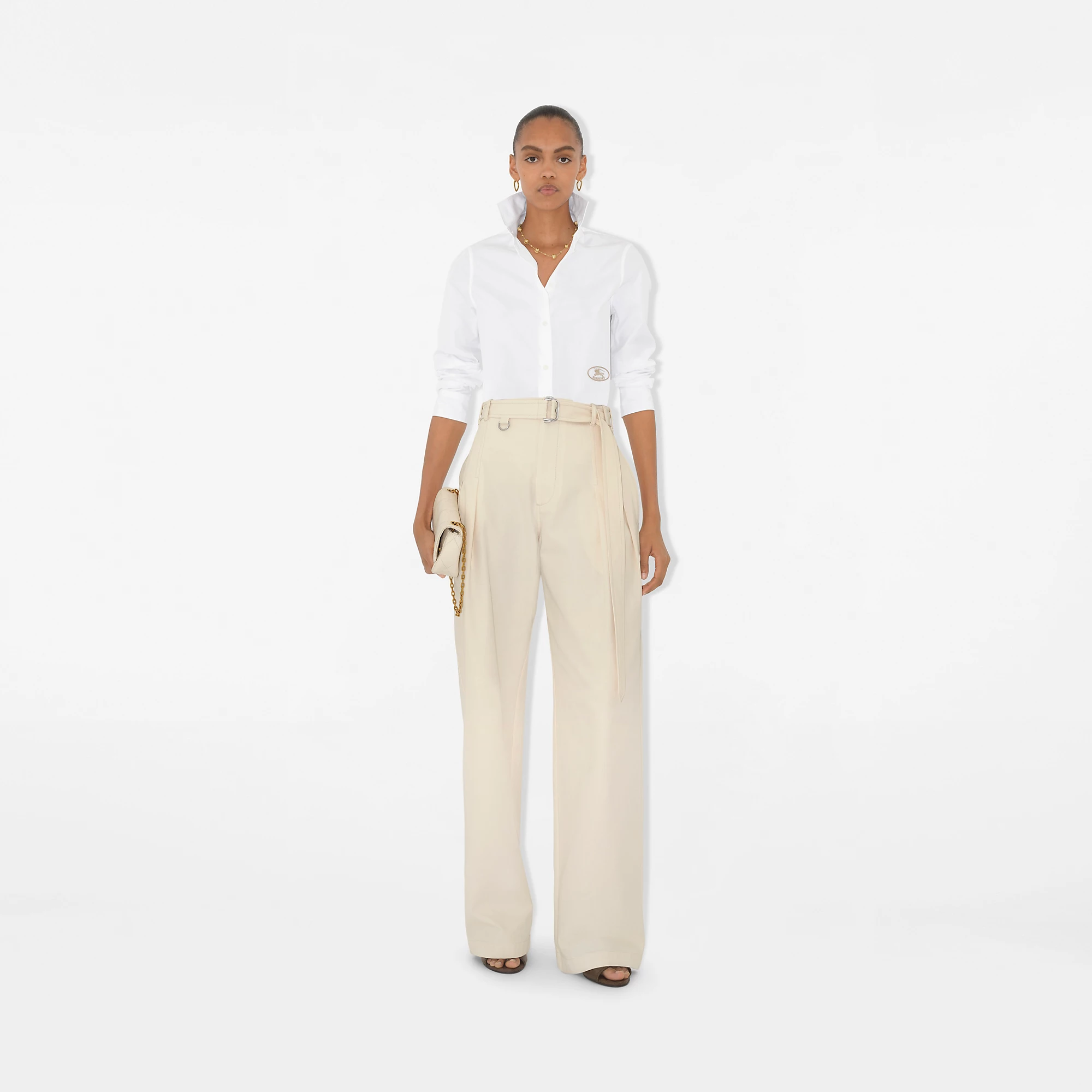Slim Fit Cotton Poplin Shirt