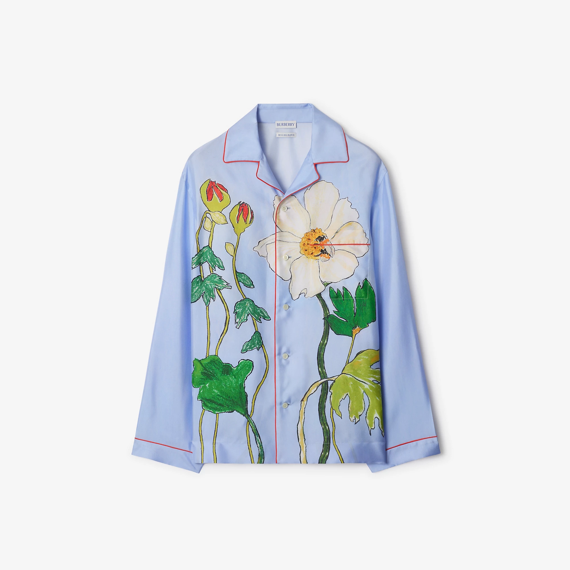 Highgrove Honeybee Silk Pyjama Shirt