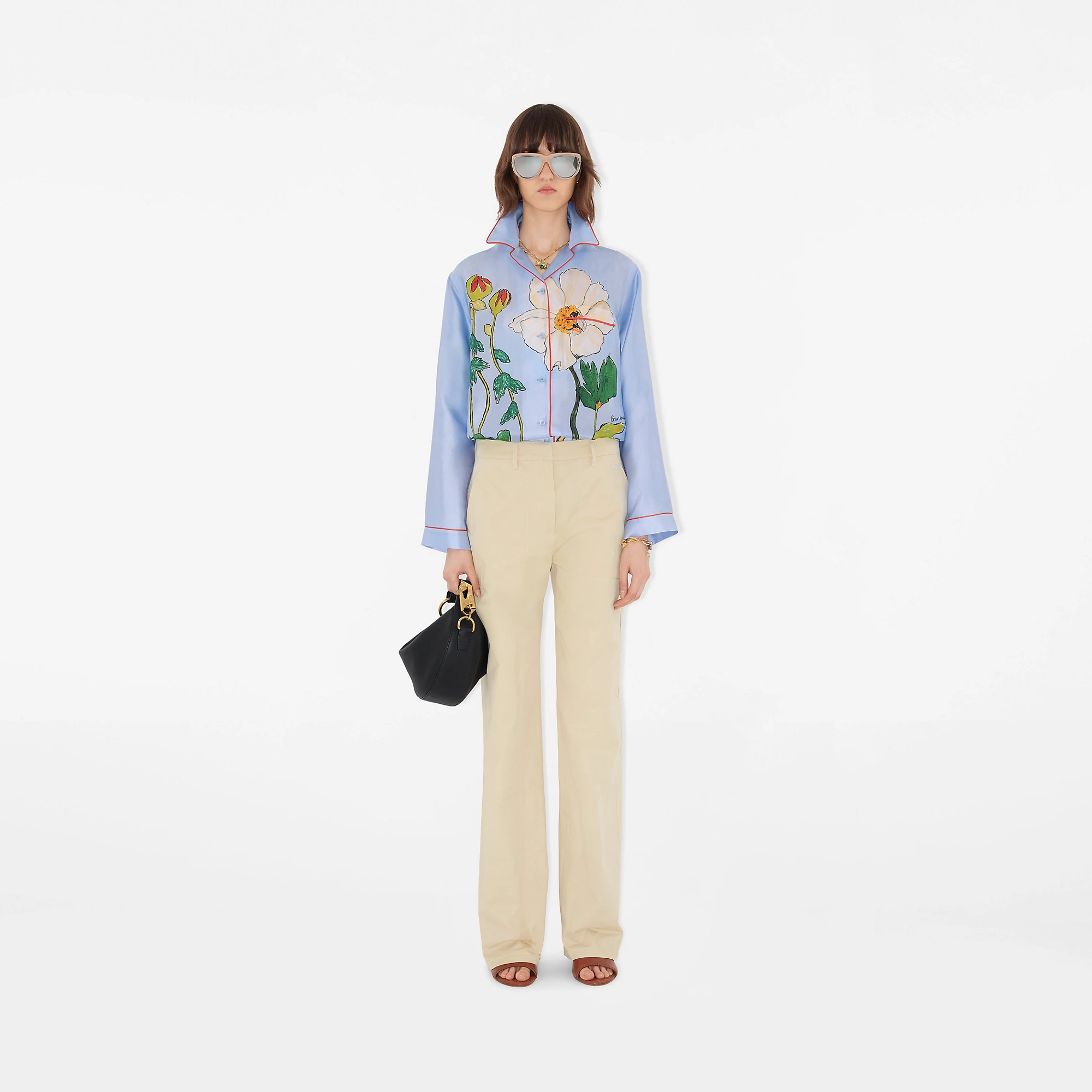 Highgrove Honeybee Silk Pyjama Shirt