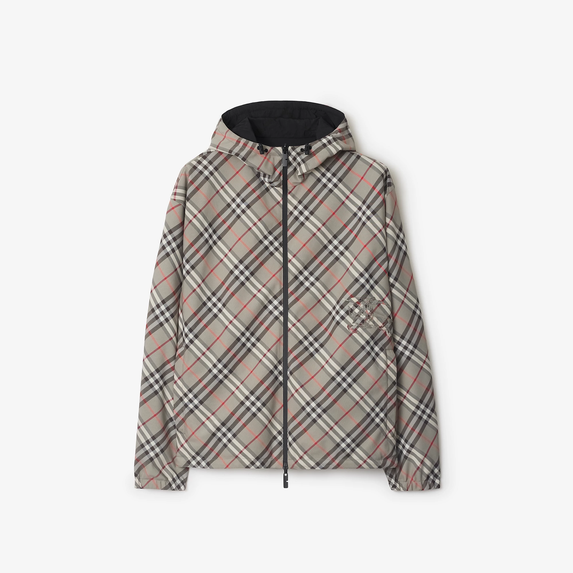 Reversible Check Jacket