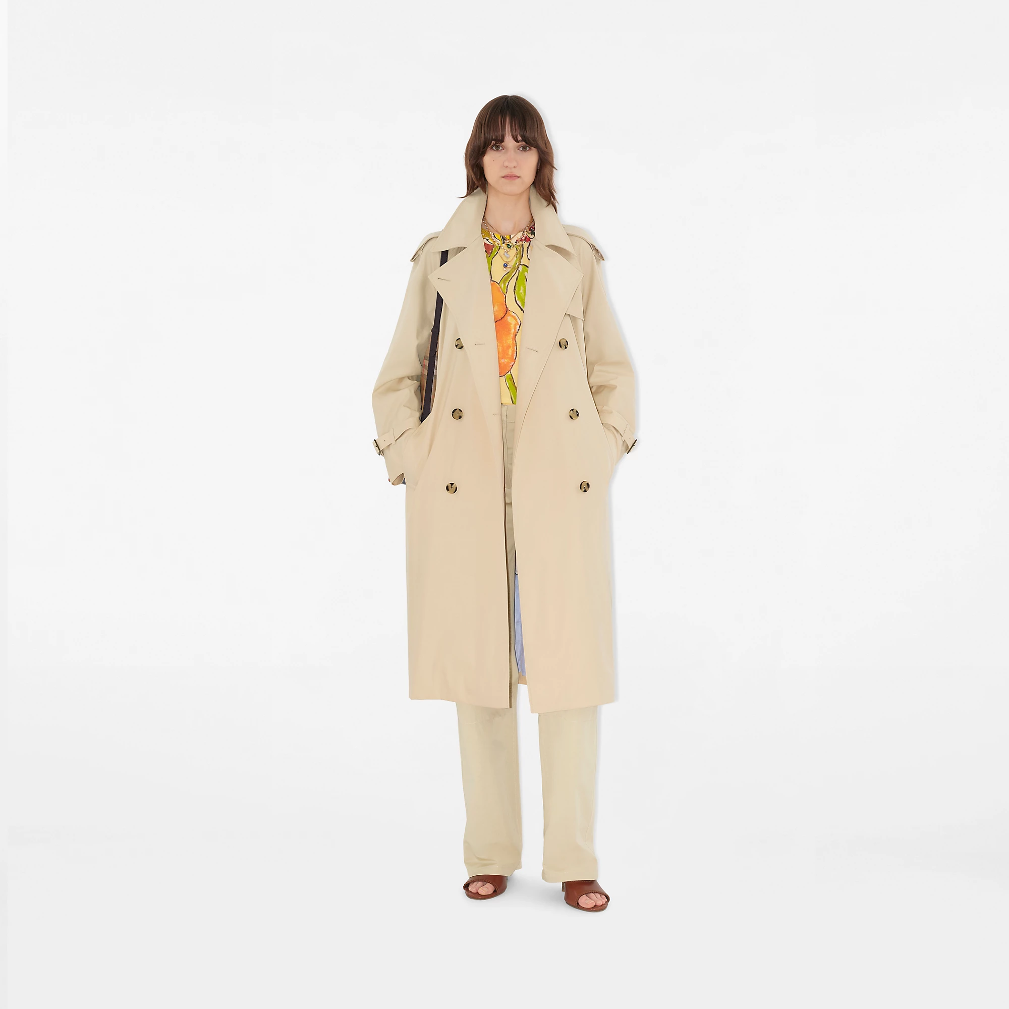 Long Highgrove Castleford Trench Coat