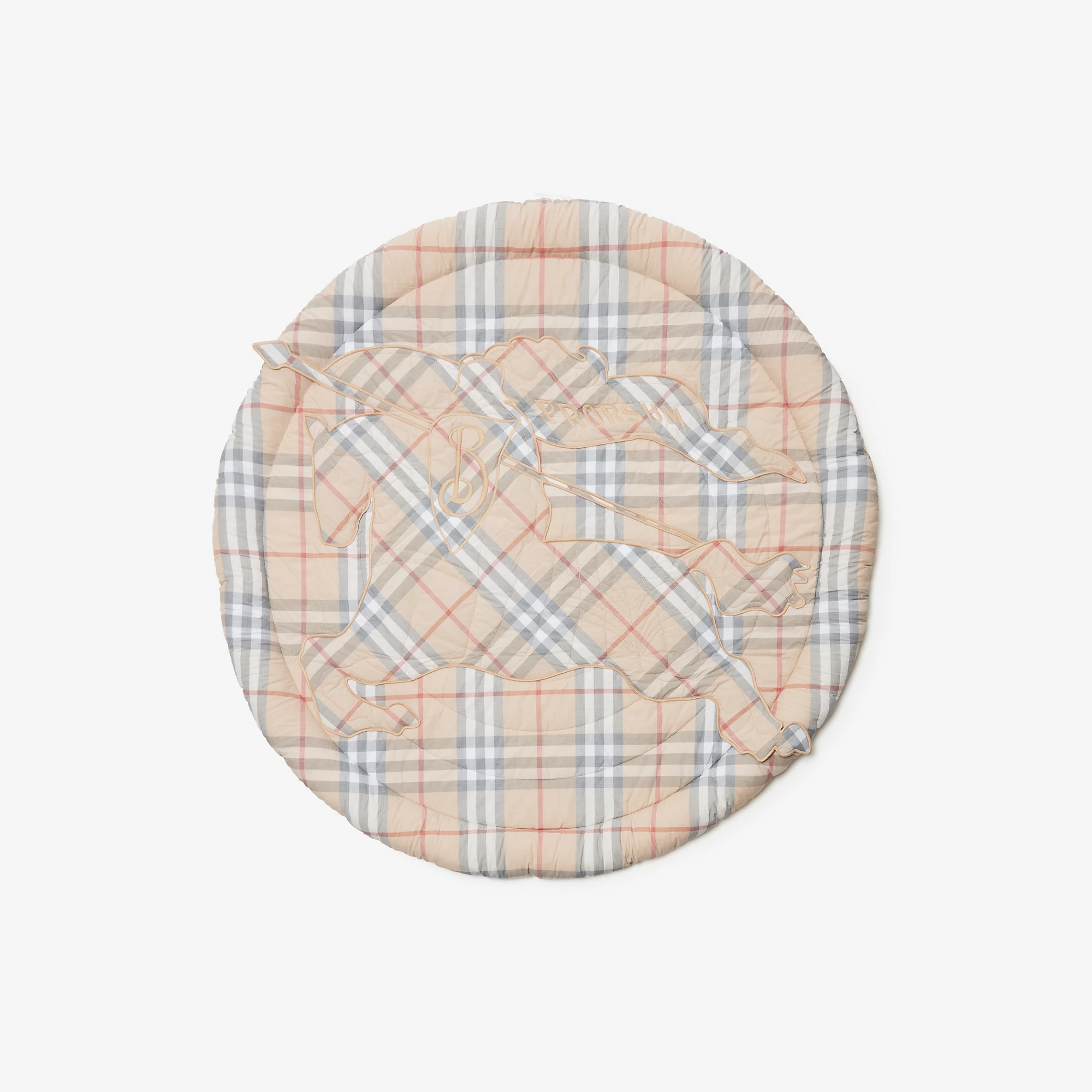 EKD Check Cotton Playmat