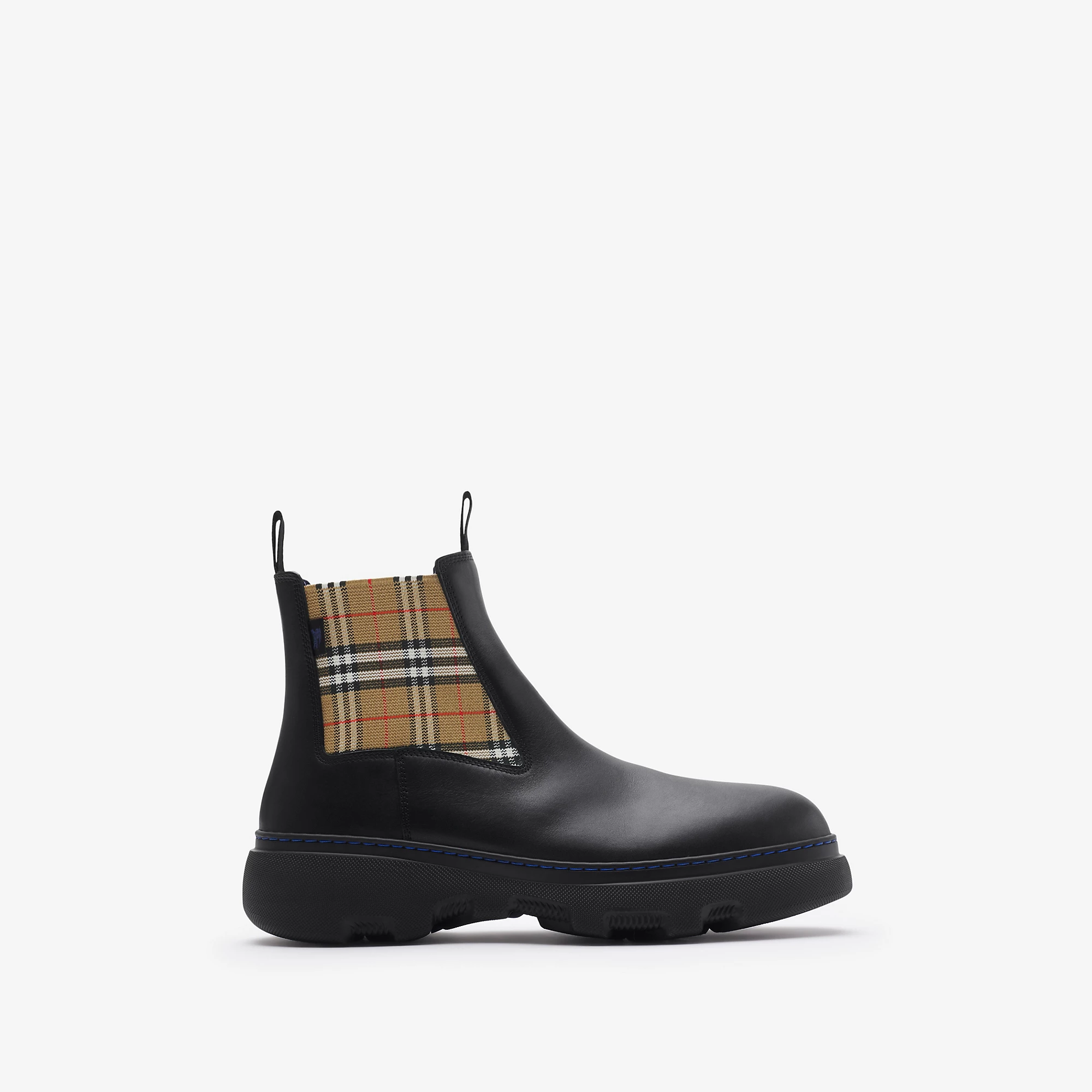 Leather Creeper Low Chelsea Boots