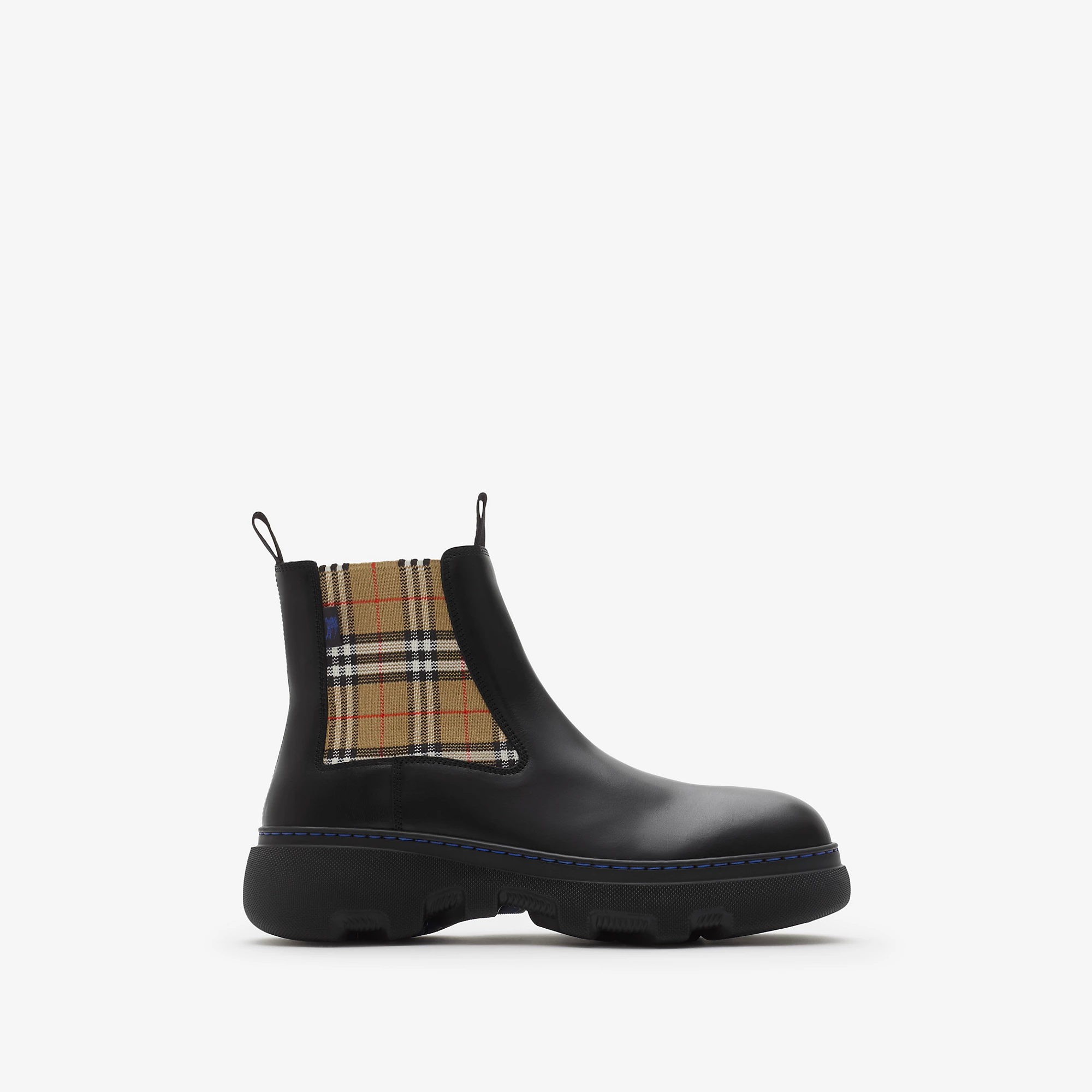 Leather Creeper Low Chelsea Boots
