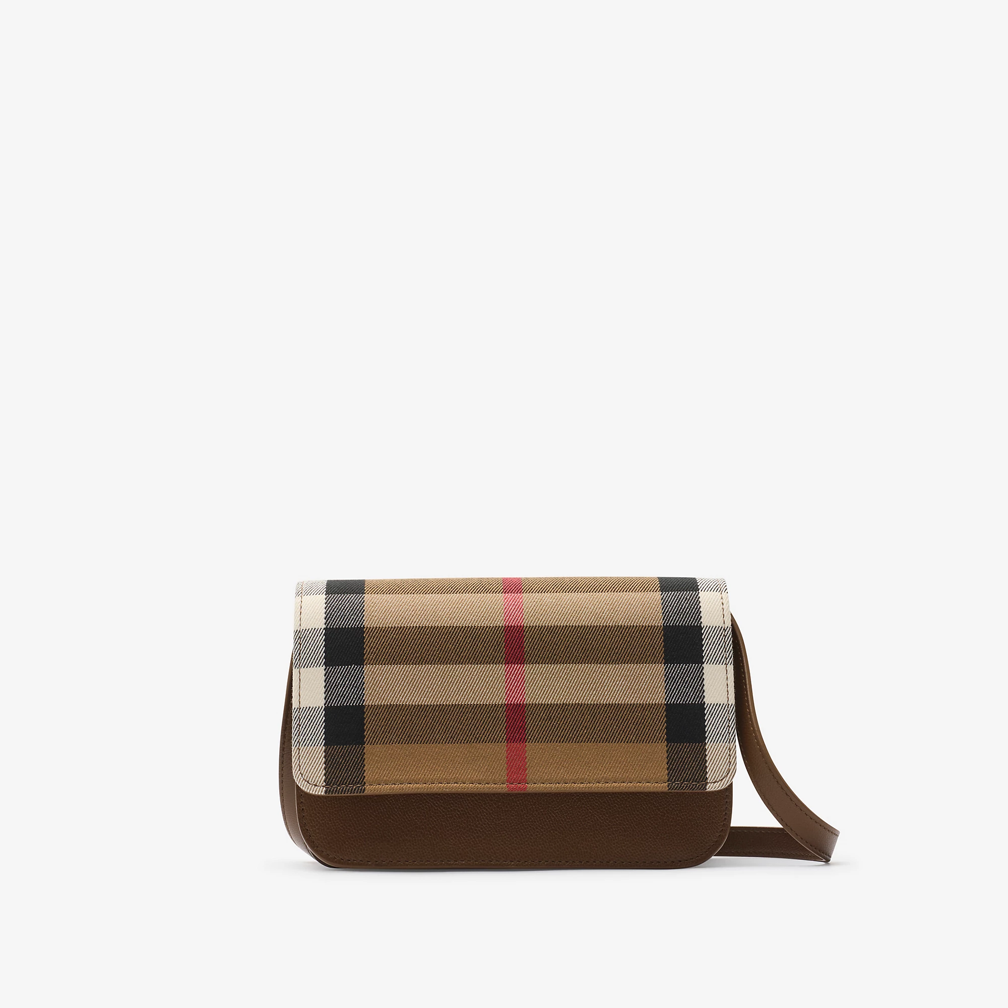 Check Crossbody Bag