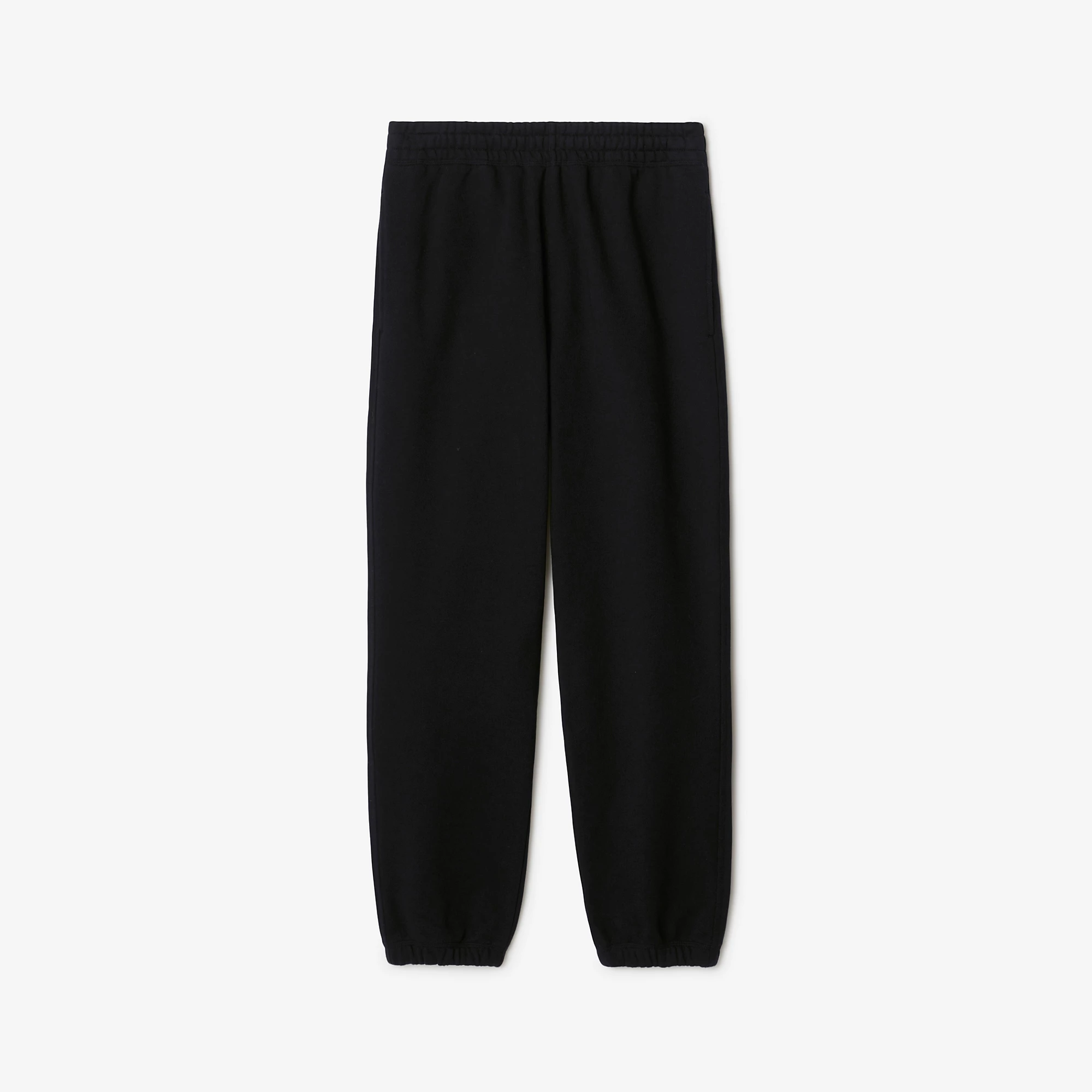 Check Label Cotton Jogging Pants
