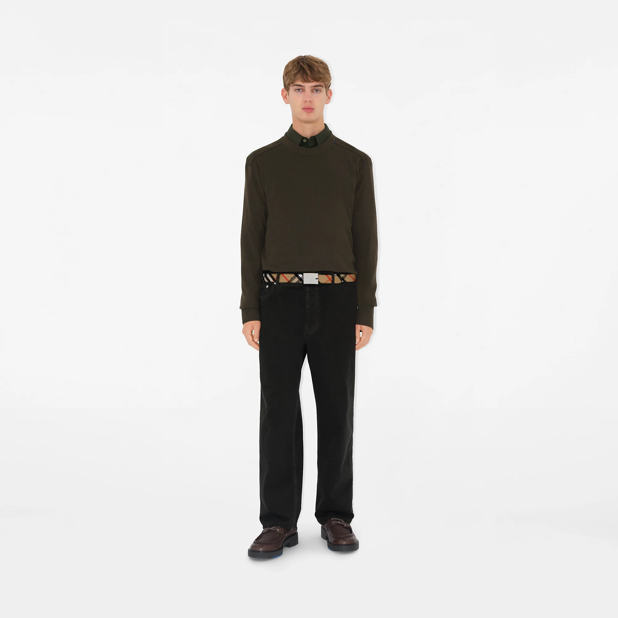 Reversible Check B Cut Belt