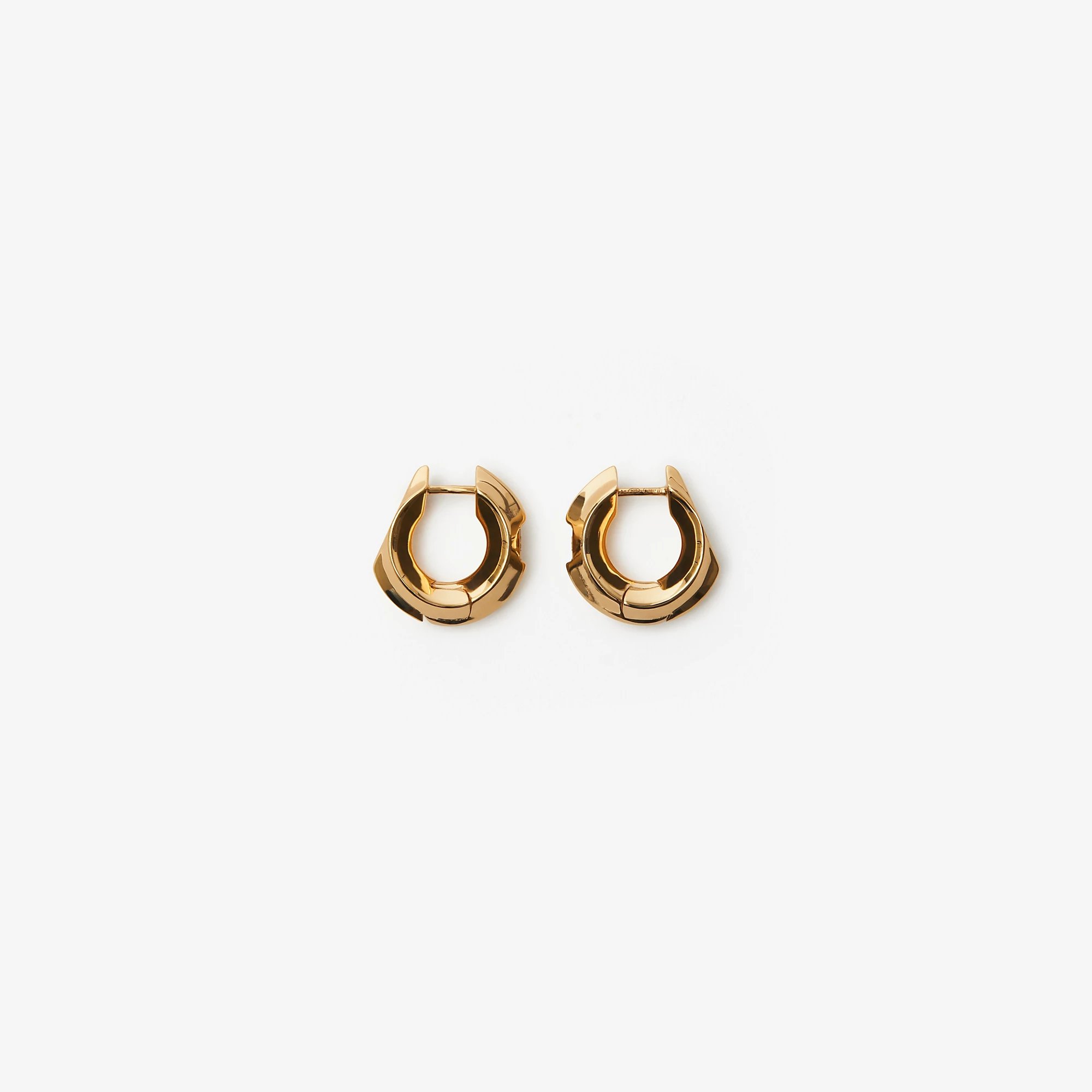 Small Hollow Hoop Earrings