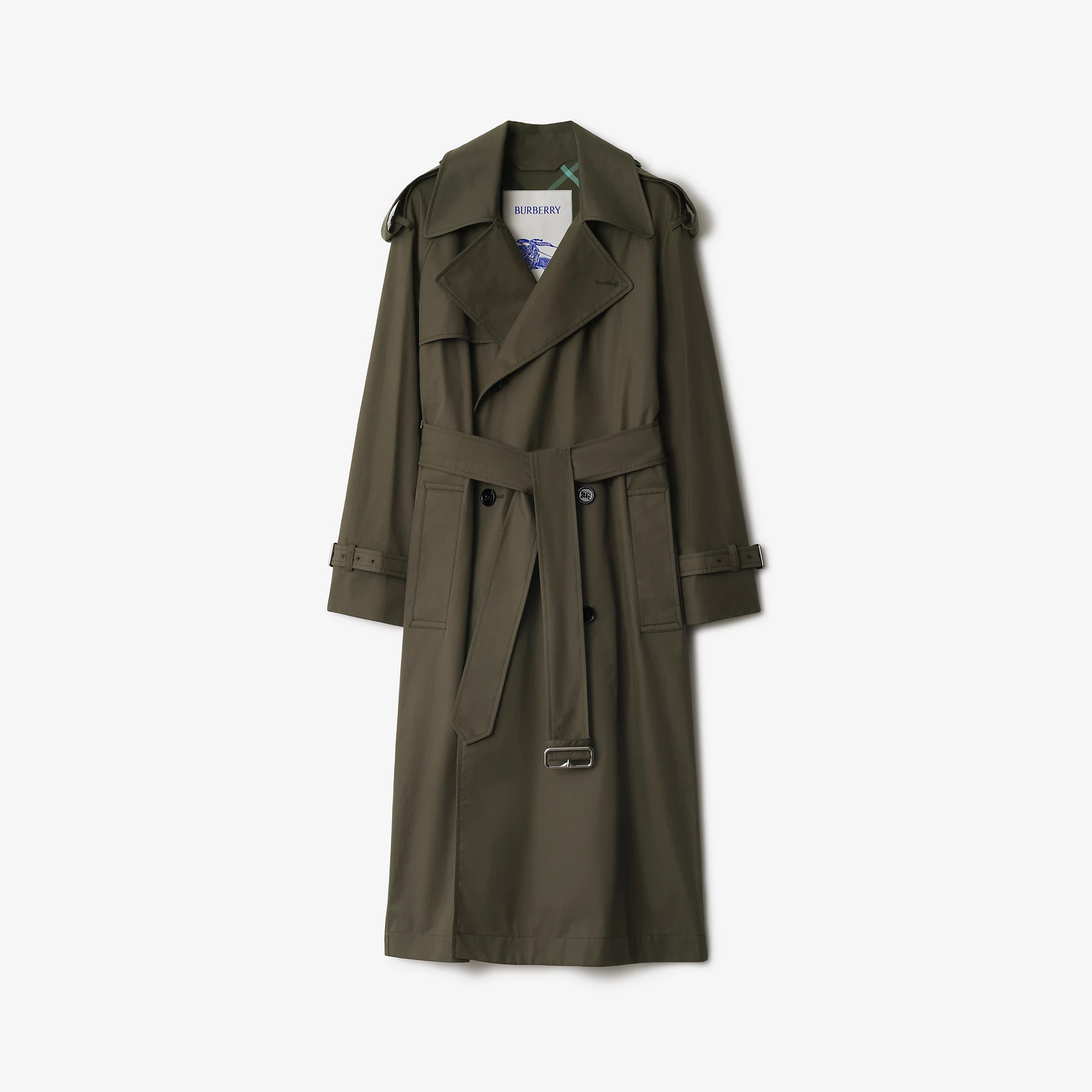 Long Gabardine Castleford Trench Coat