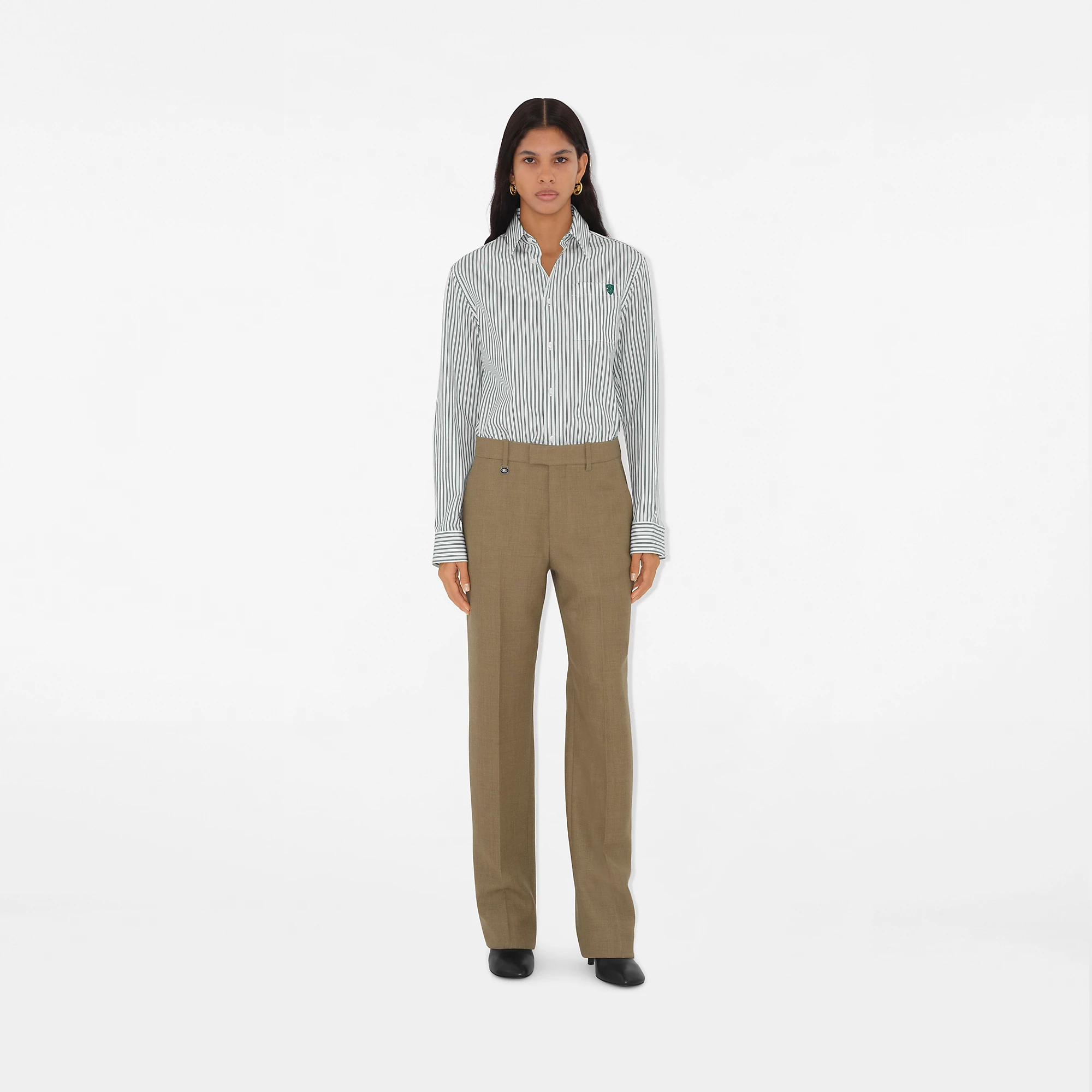 Wool Tailored Trousers