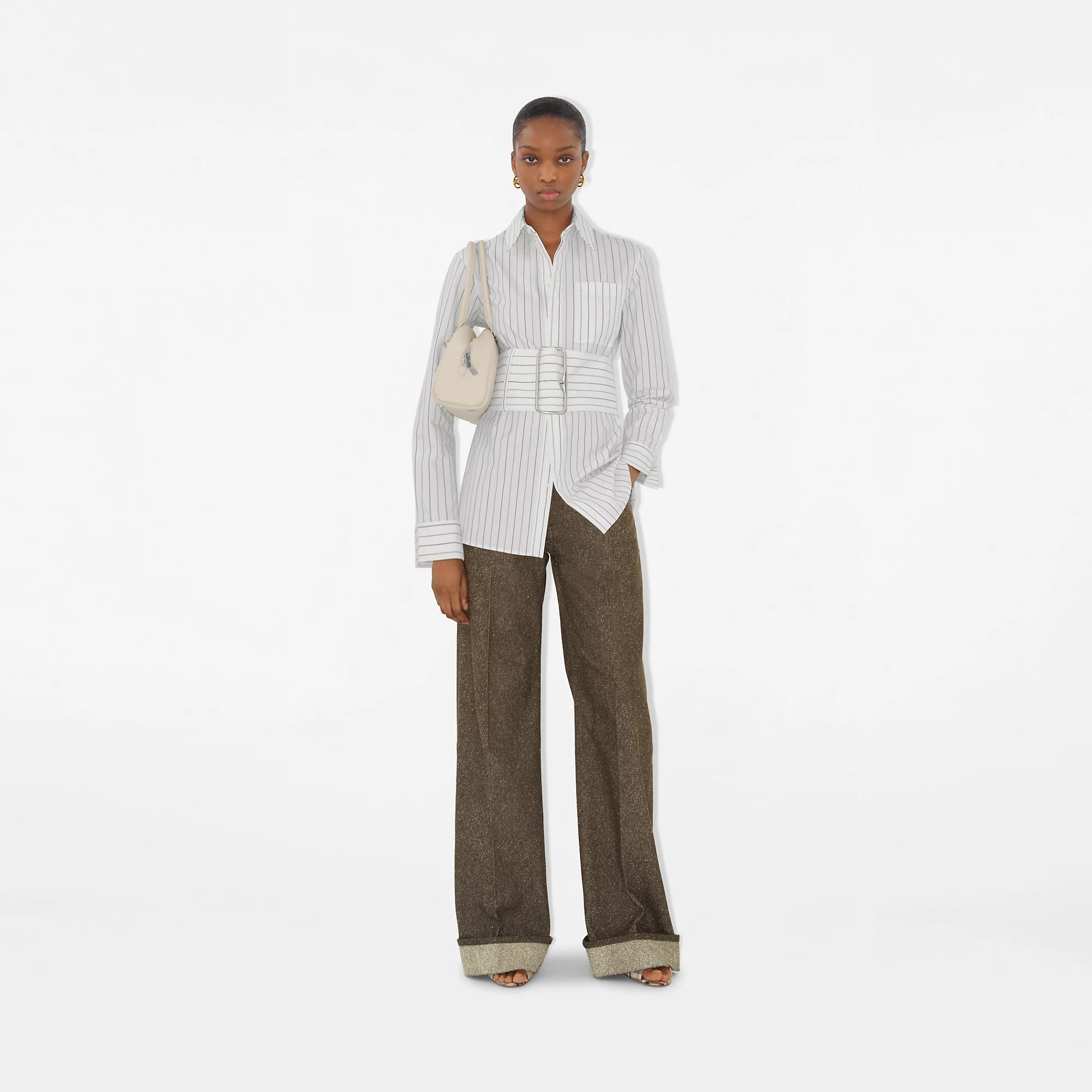 Regular Fit Striped Cotton Shirt