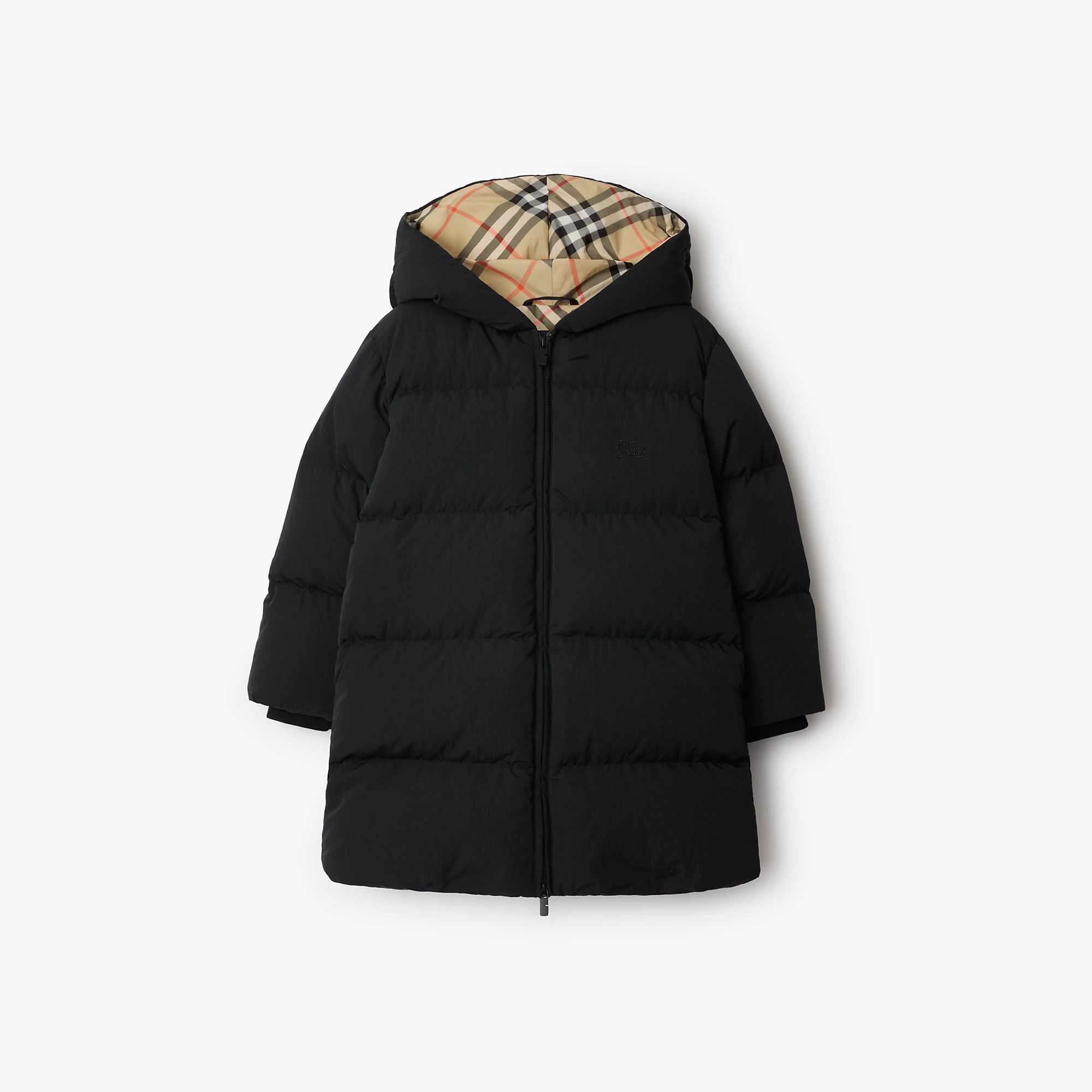 Nylon Puffer Coat