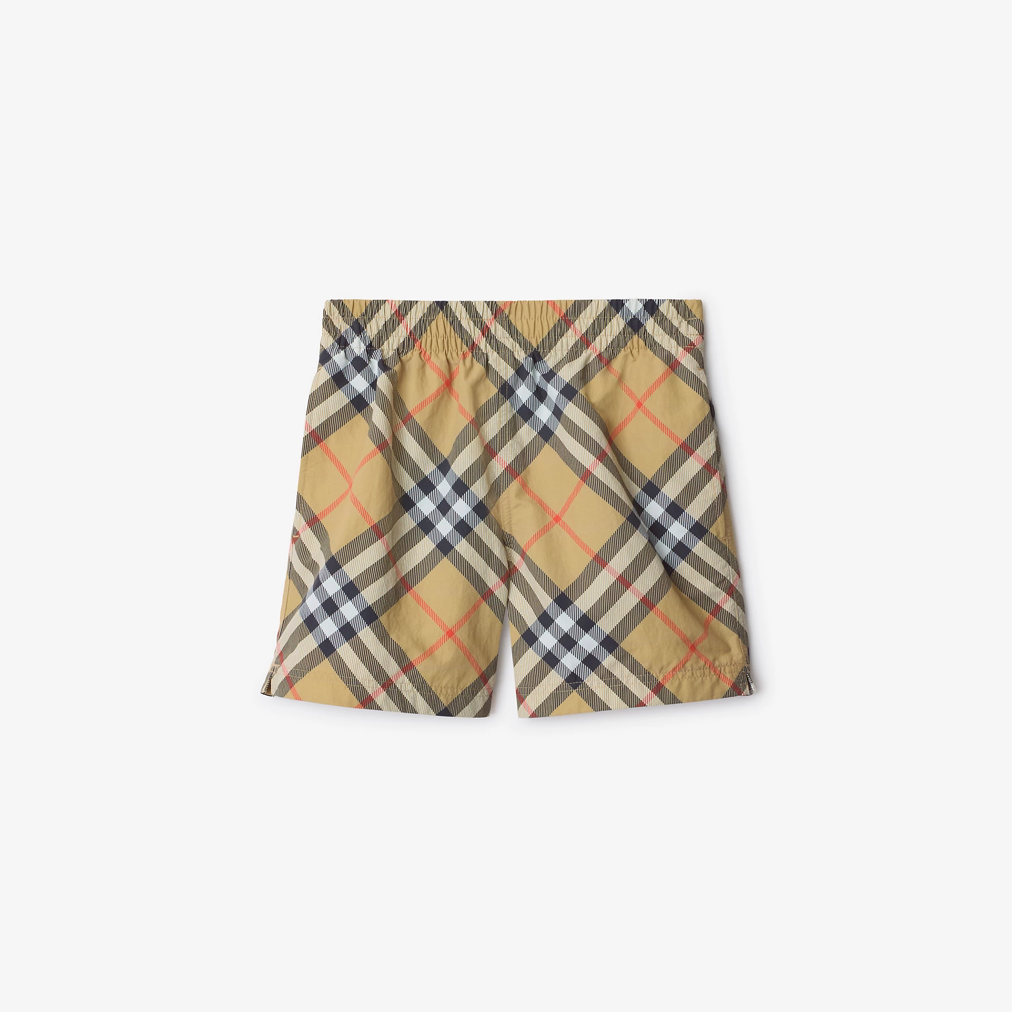 Check Swim Shorts