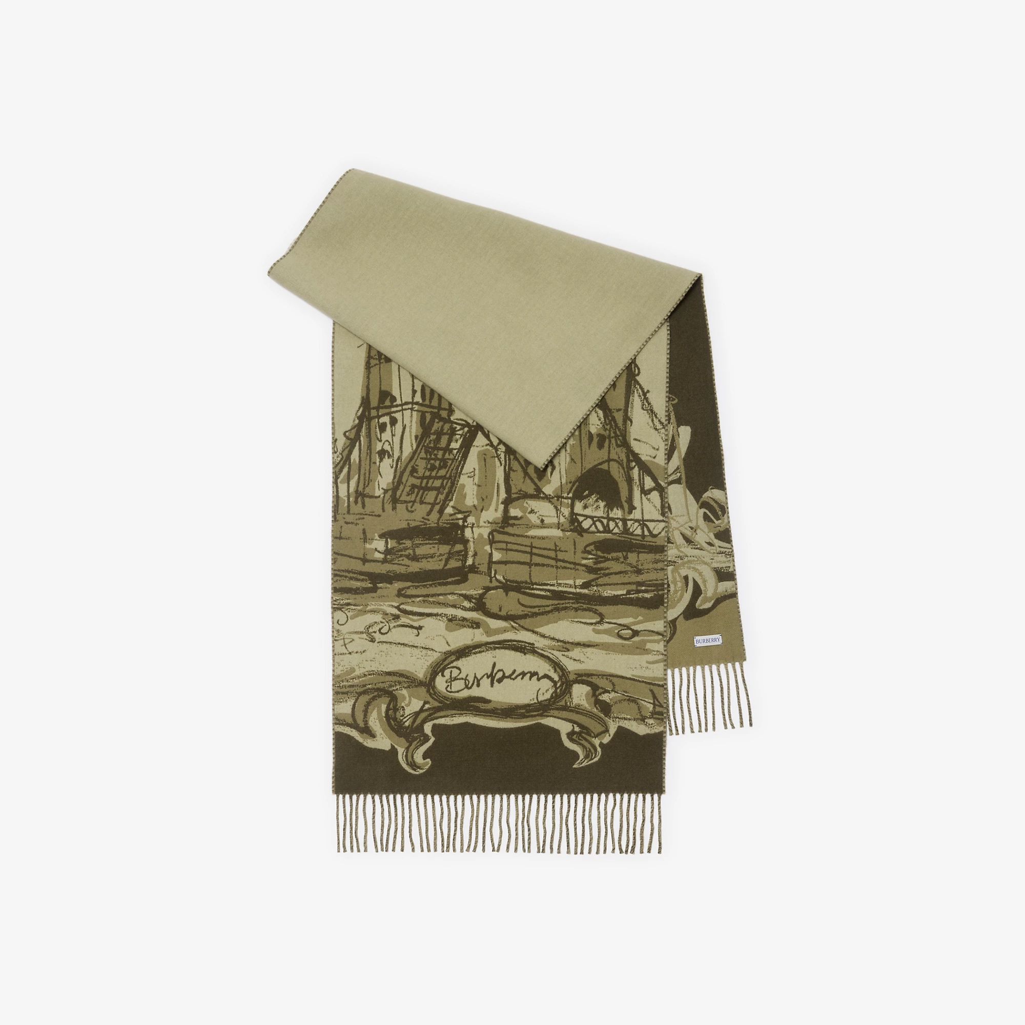 Tower Bridge Cashmere Scarf