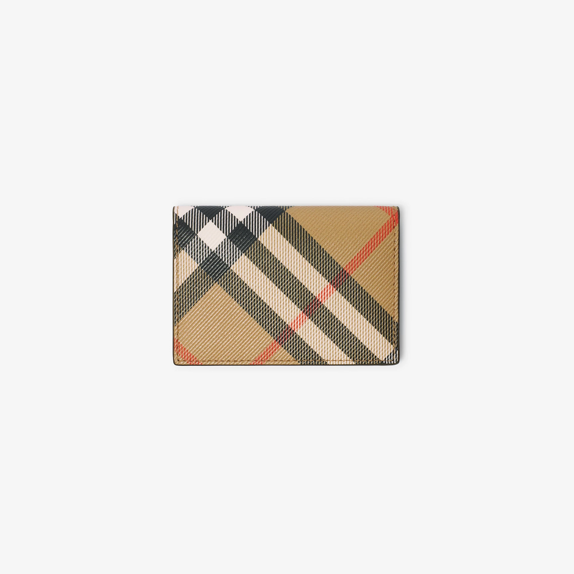 Check Folding Card Case
