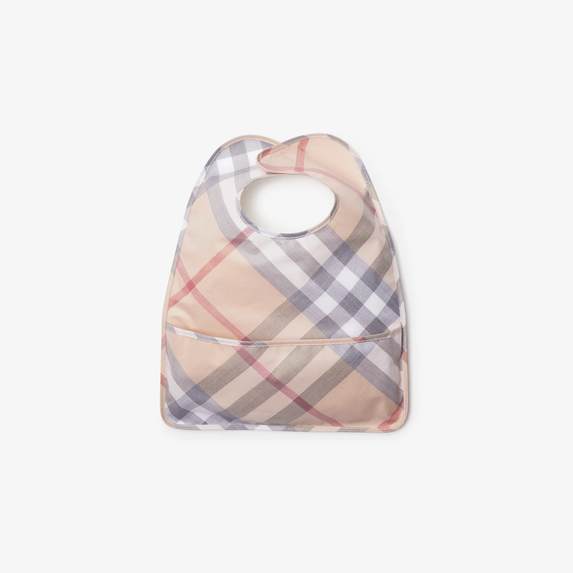 Check Cotton Bib