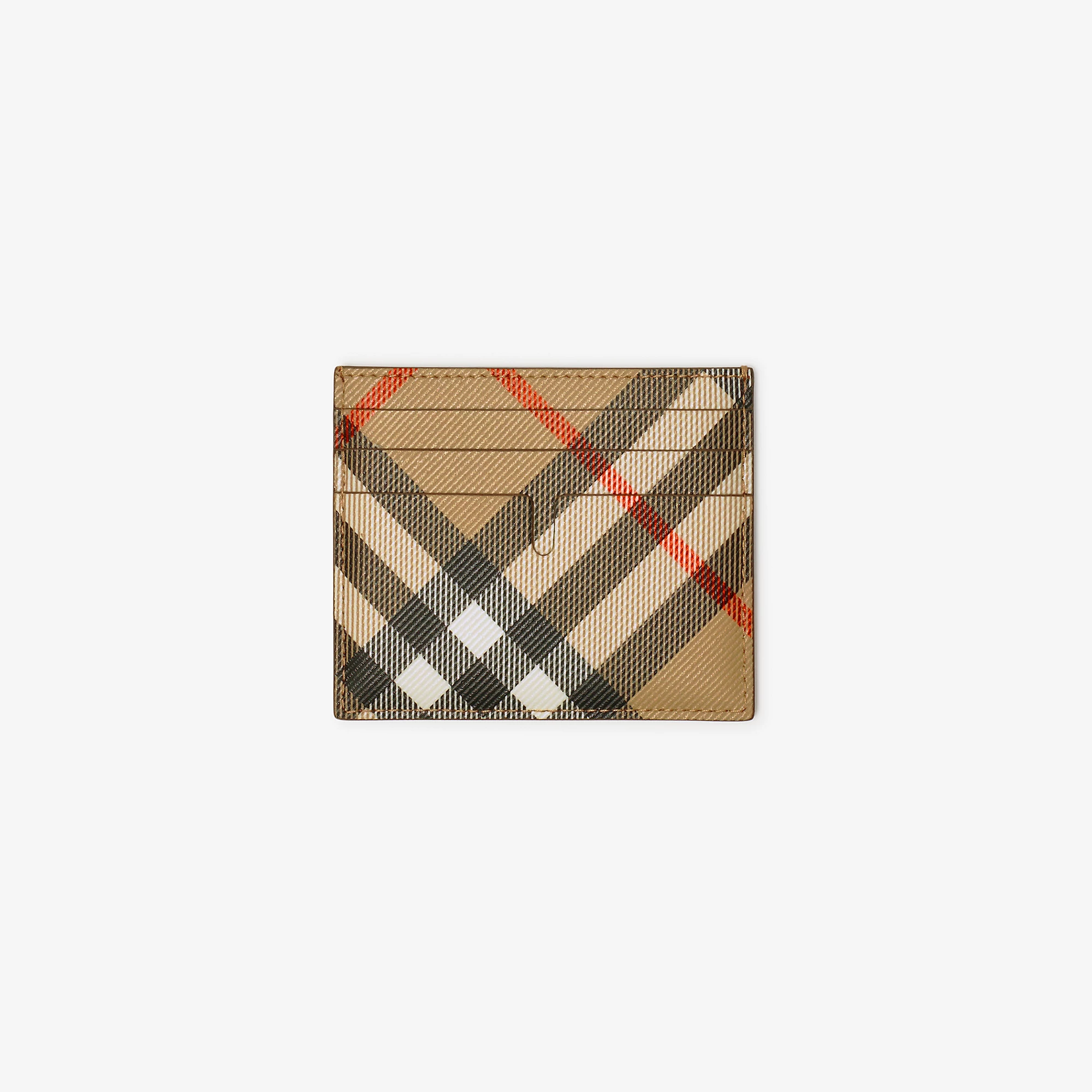 Tall Check Card Case
