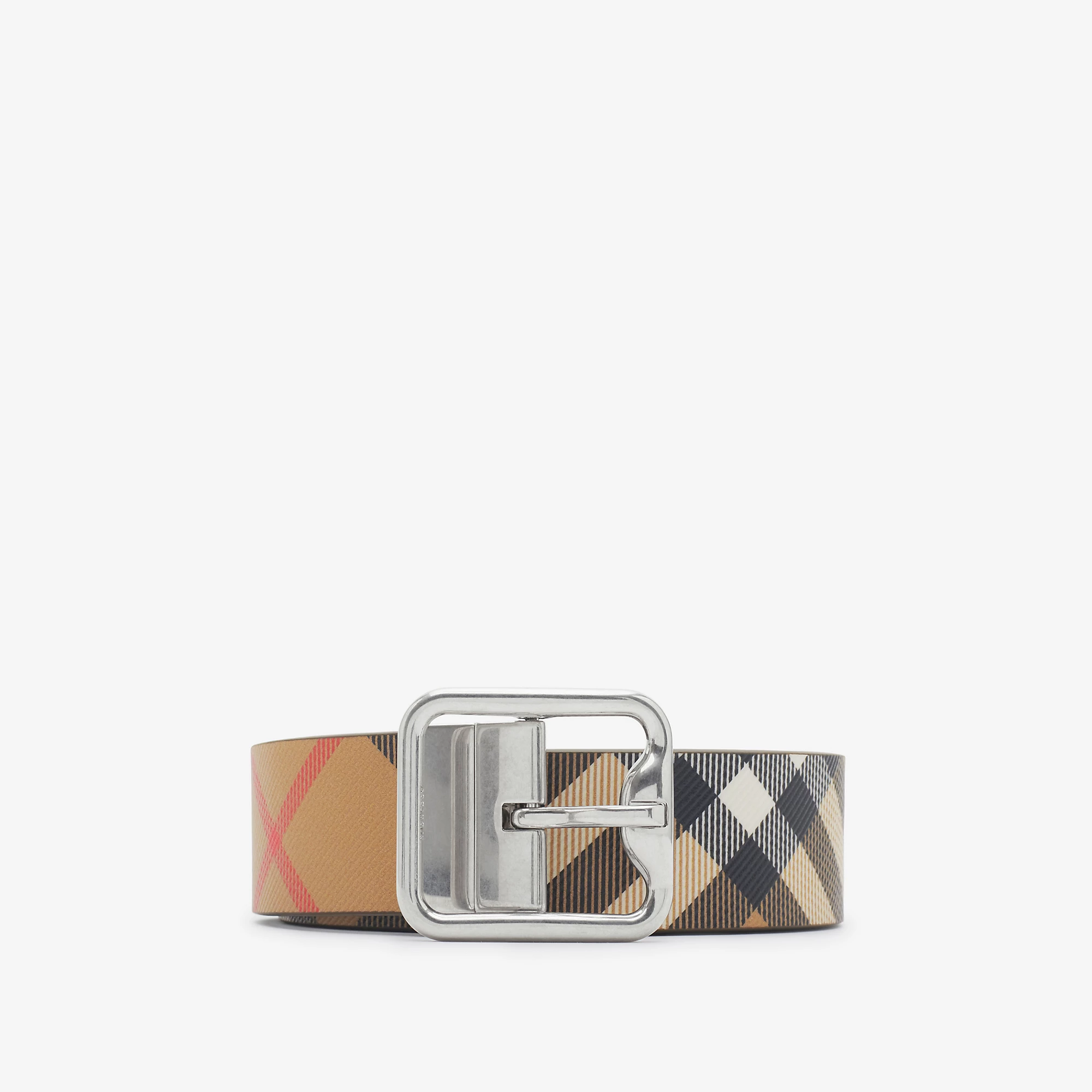 Reversible Check B Buckle Belt