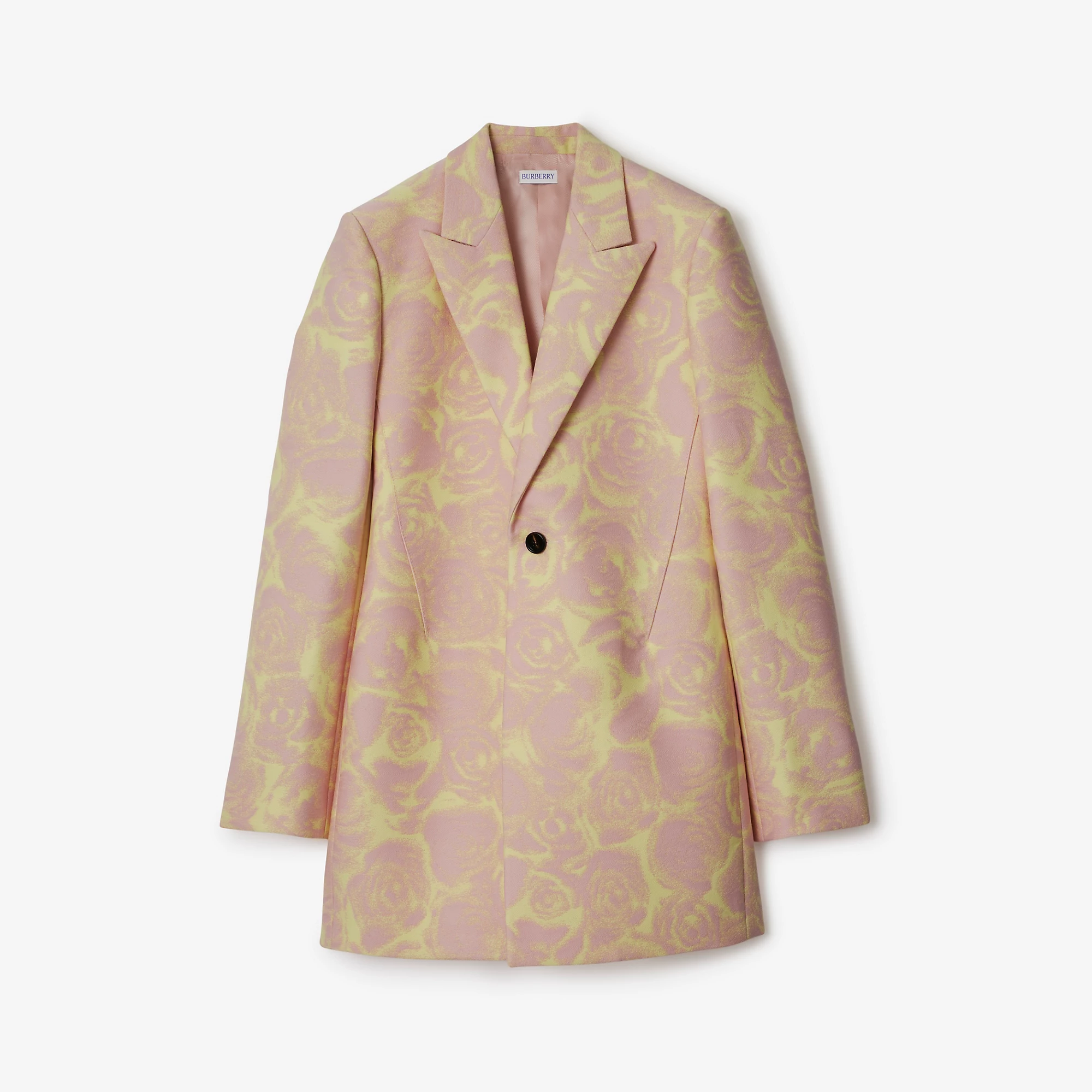 Rose Wool Tailored Jacket