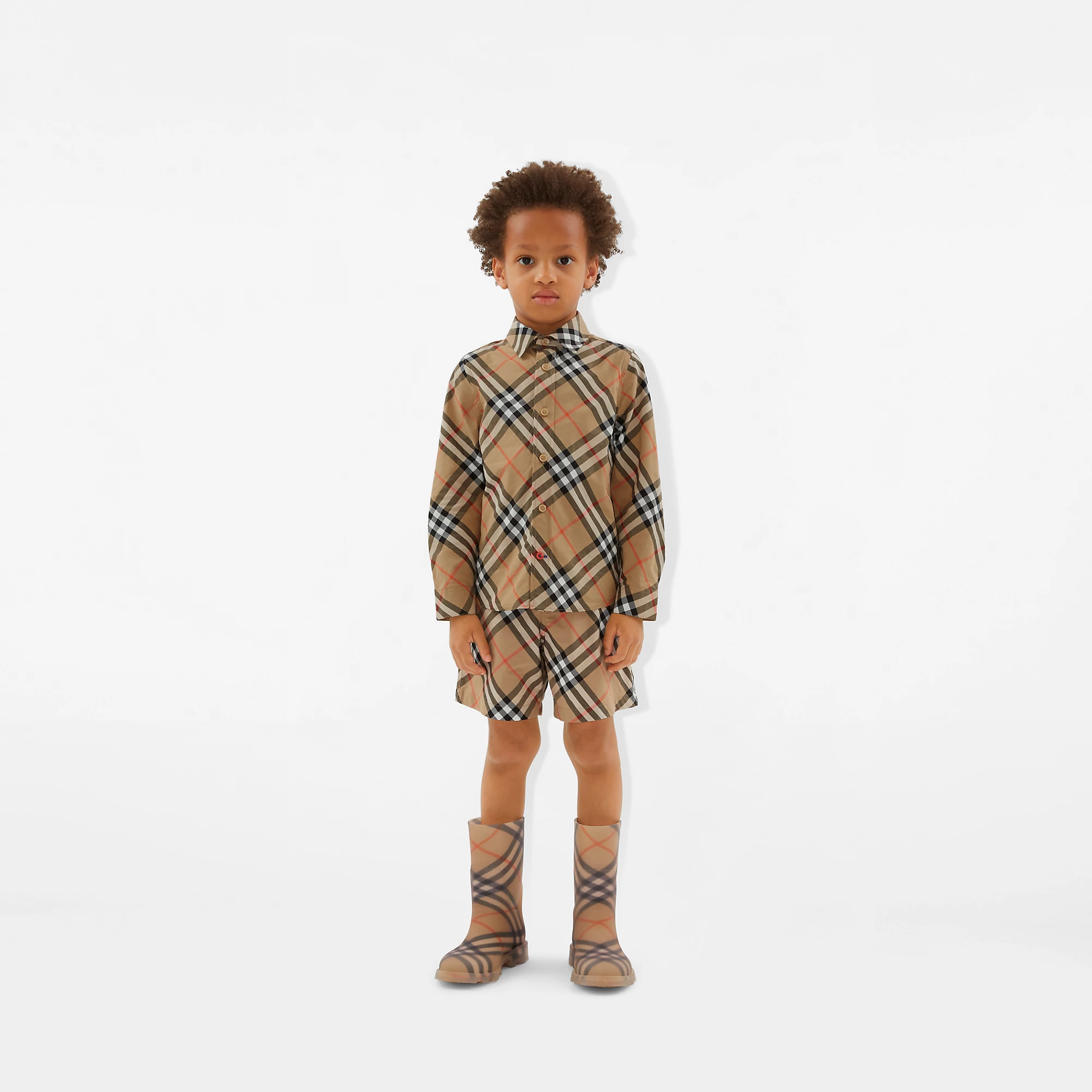 Check Cotton Shirt