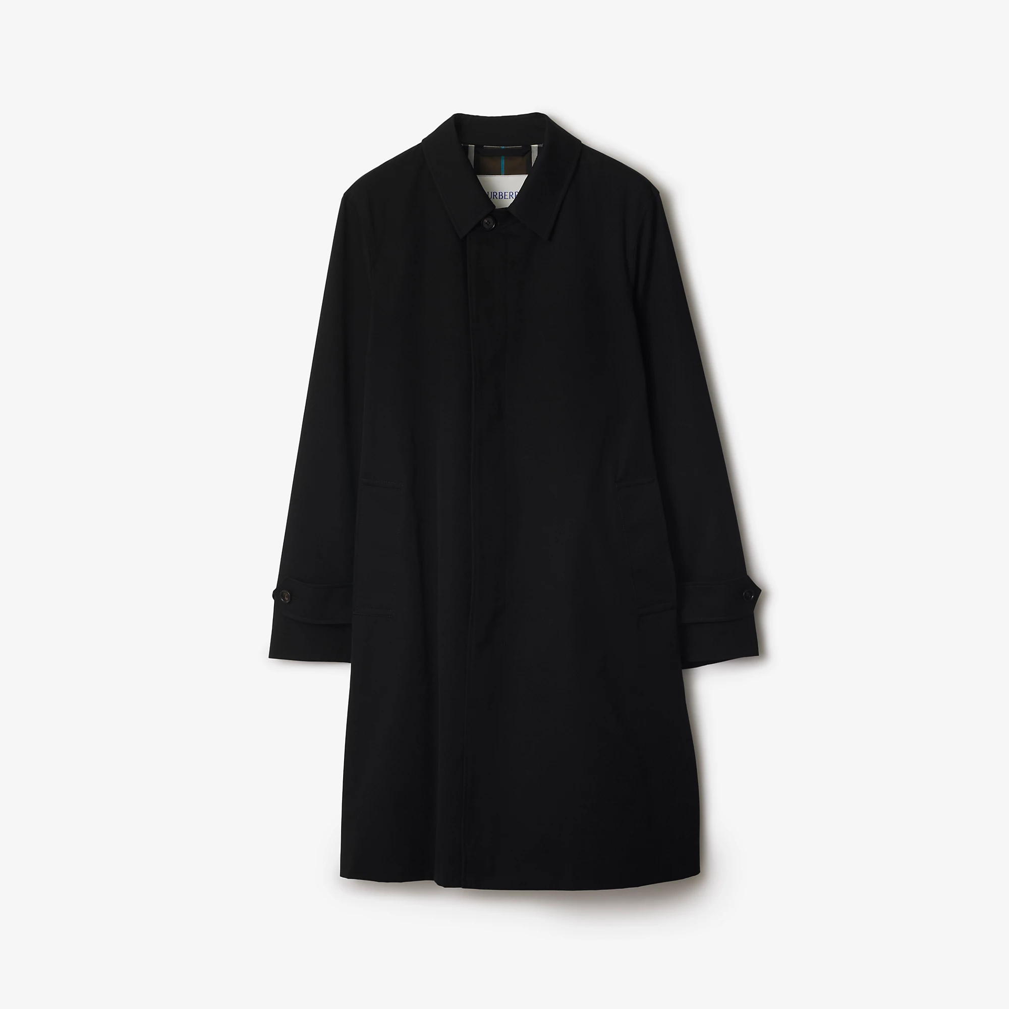 Long Gabardine Car Coat