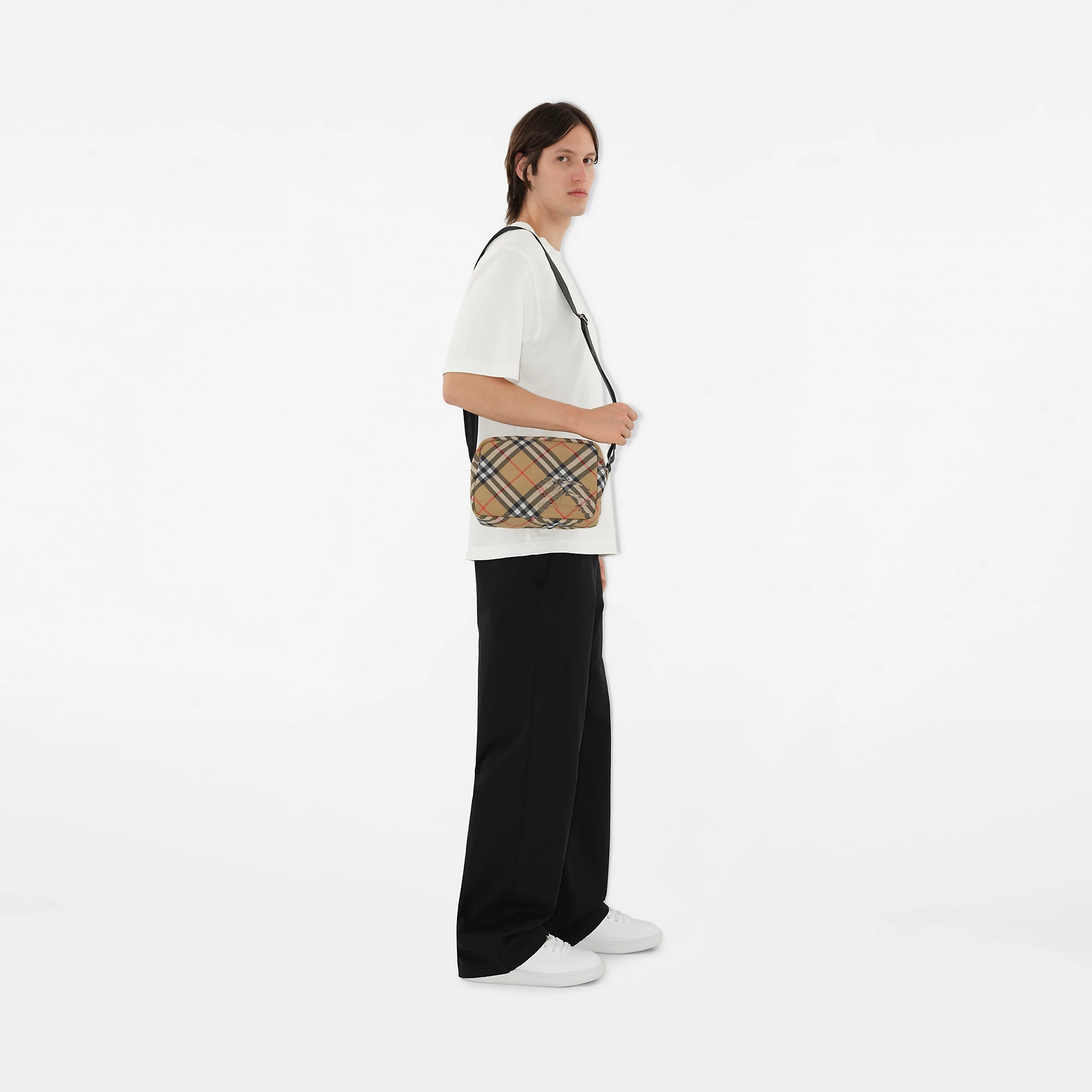 Check Crossbody Bagâ