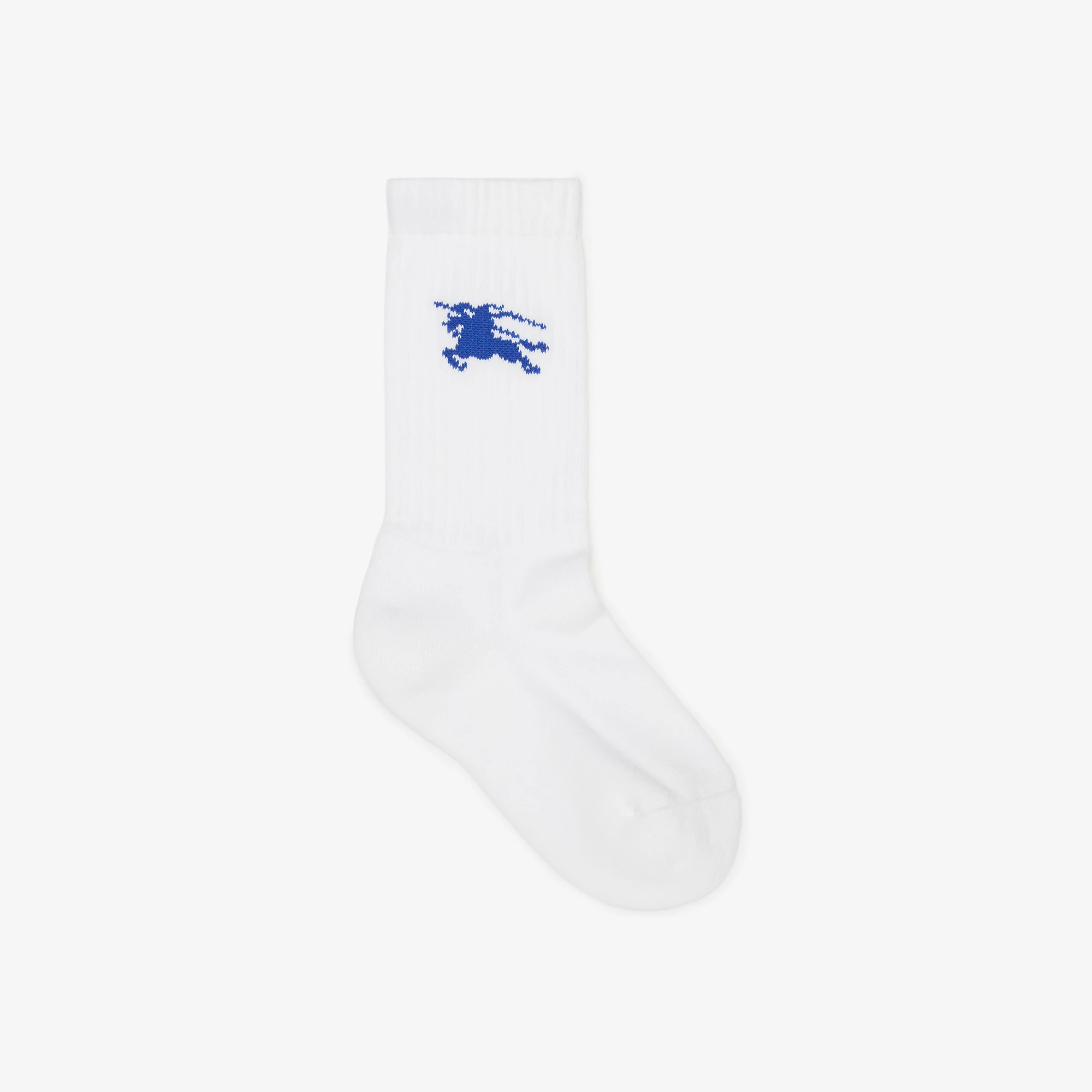 Ribbed Cotton Blend Socks