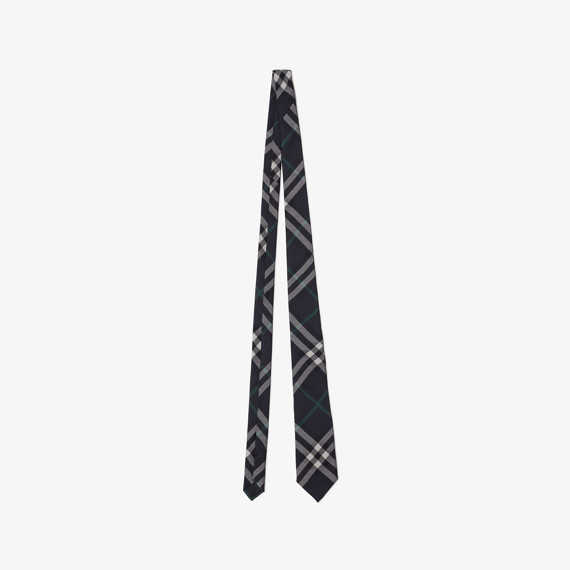 Check Silk Tie