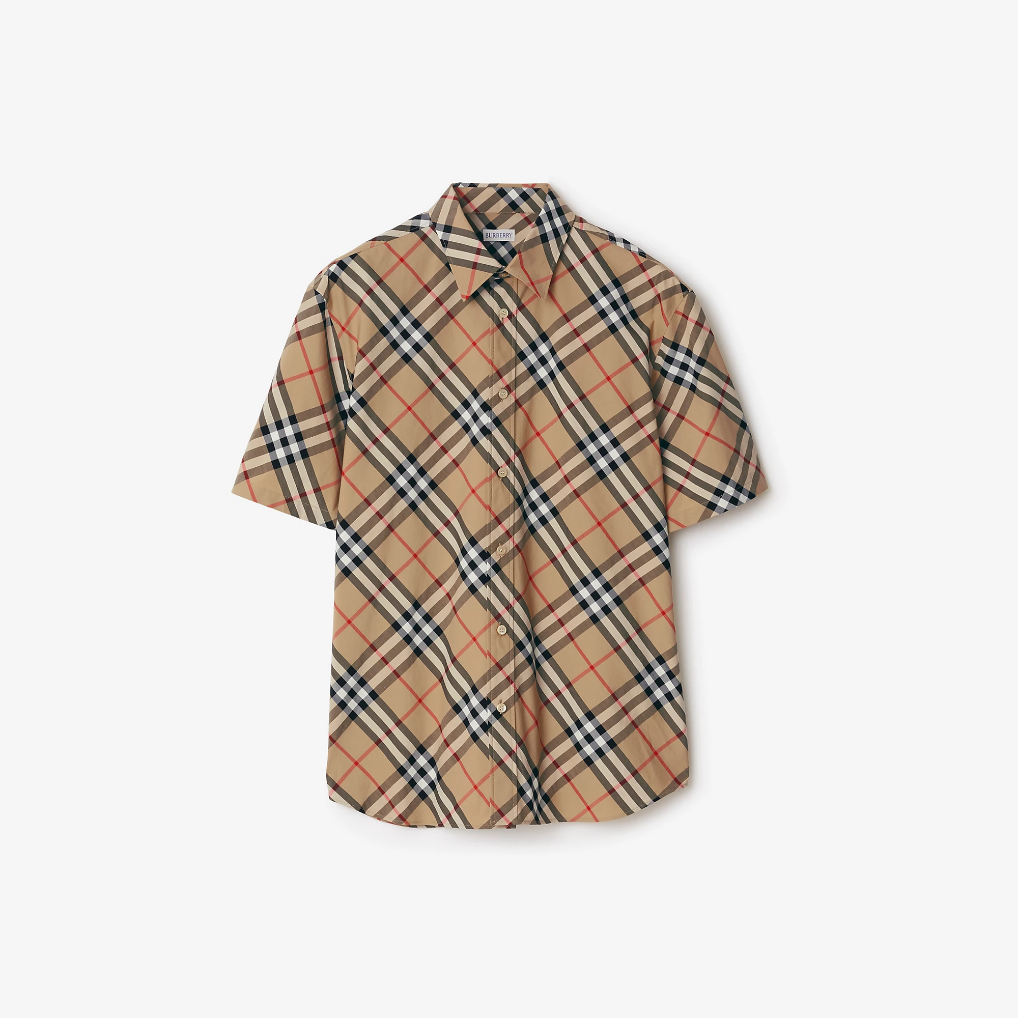 Regular Fit Check Cotton Shirt