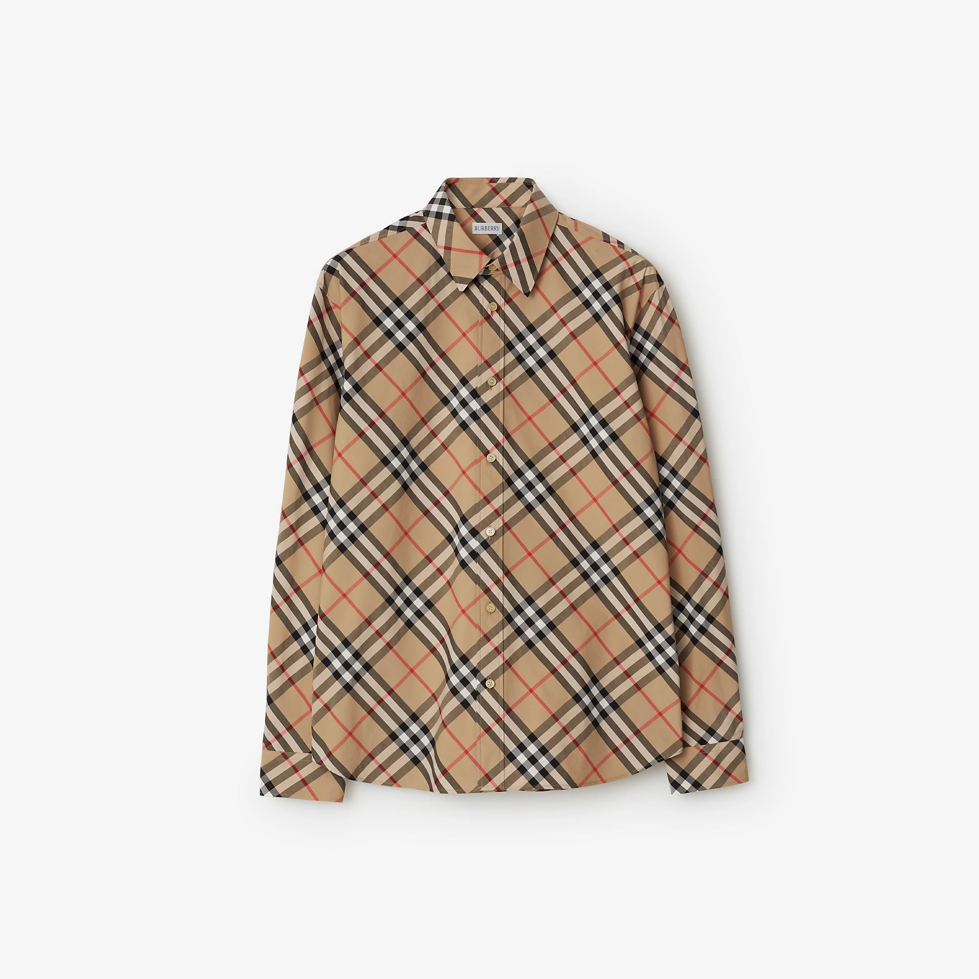 Regular Fit Check Cotton Shirt