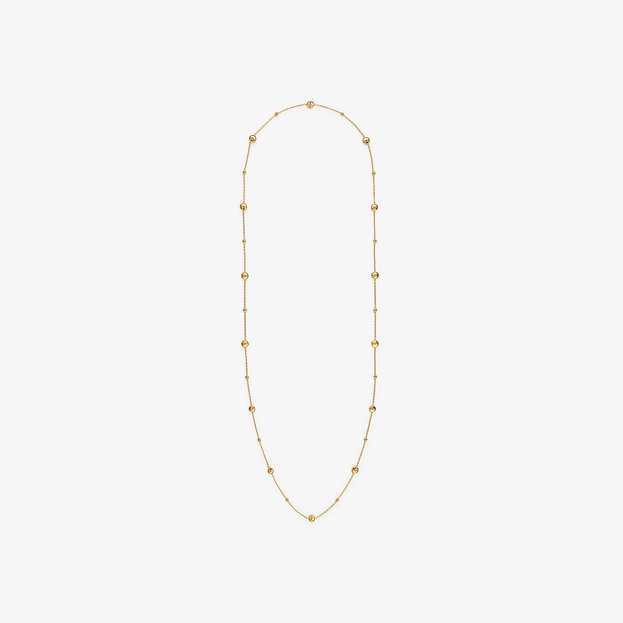 Hollow Medallion Necklace