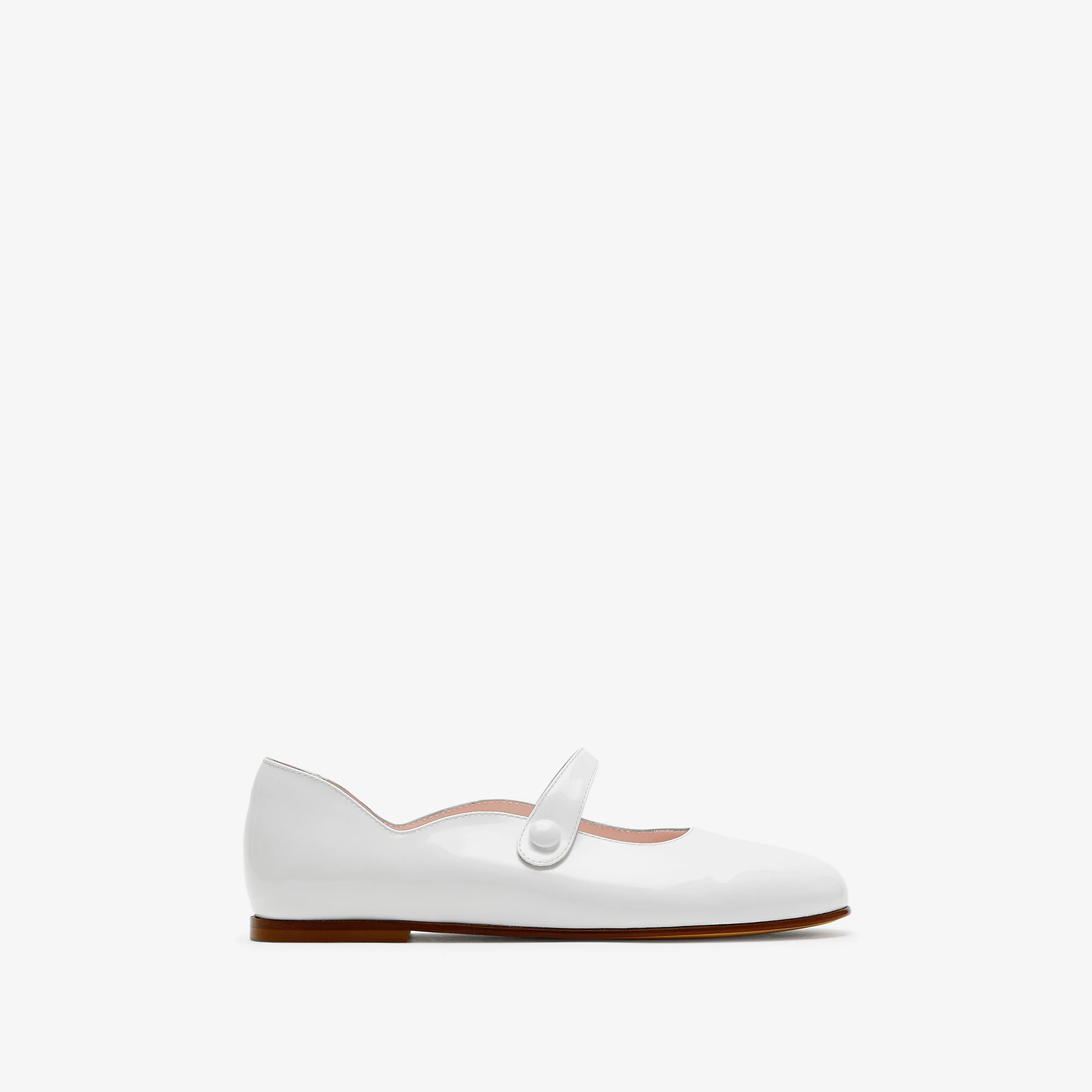 Leather Mary Jane Flats
