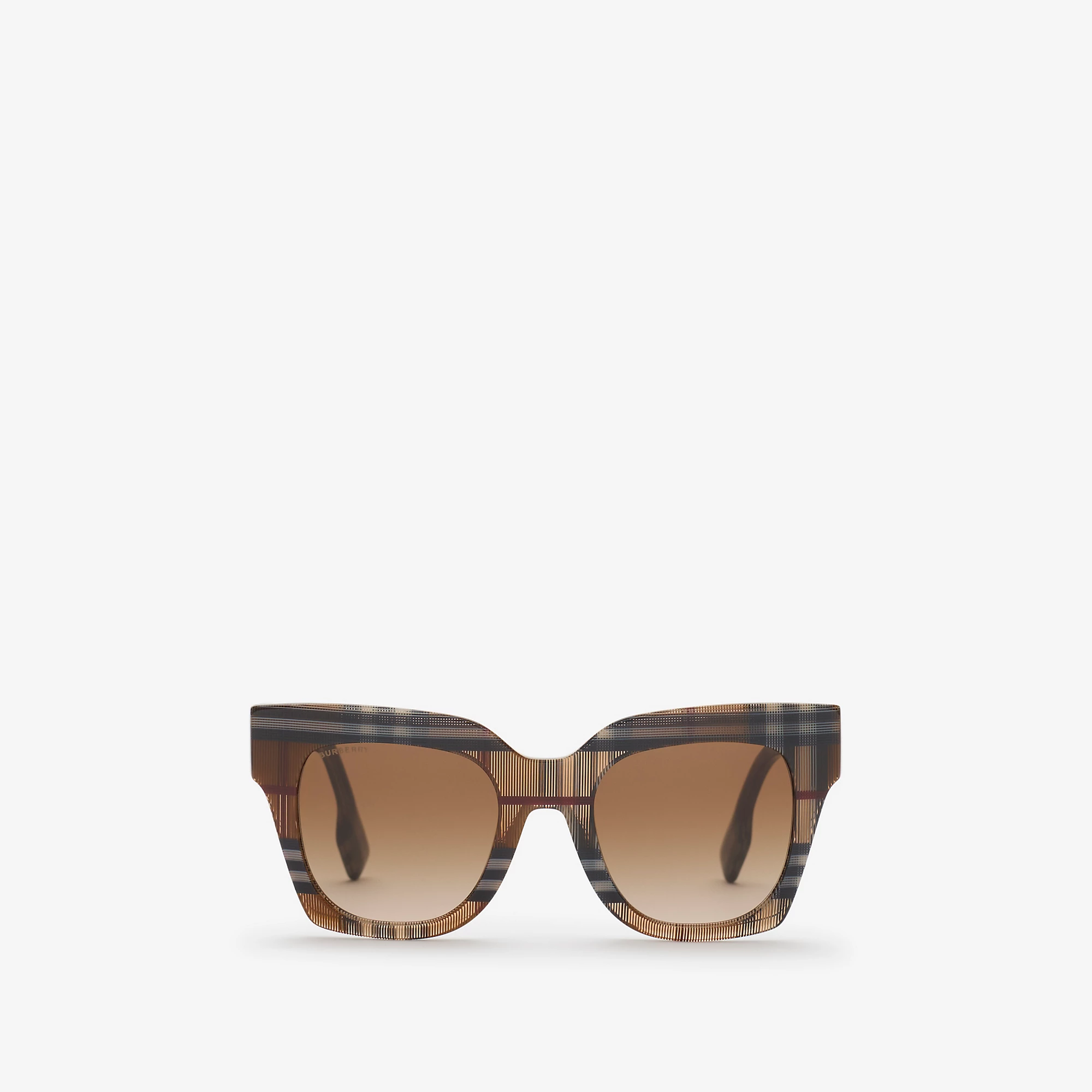 Check Square Sunglasses