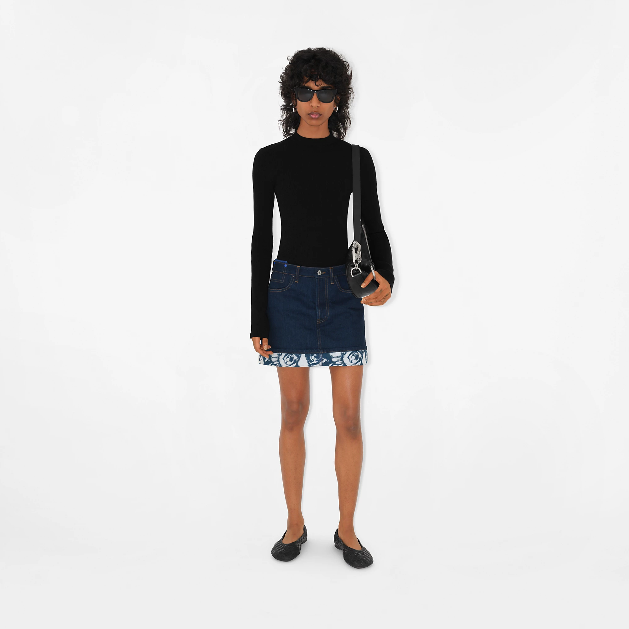 Leather Sadler Ballerinas