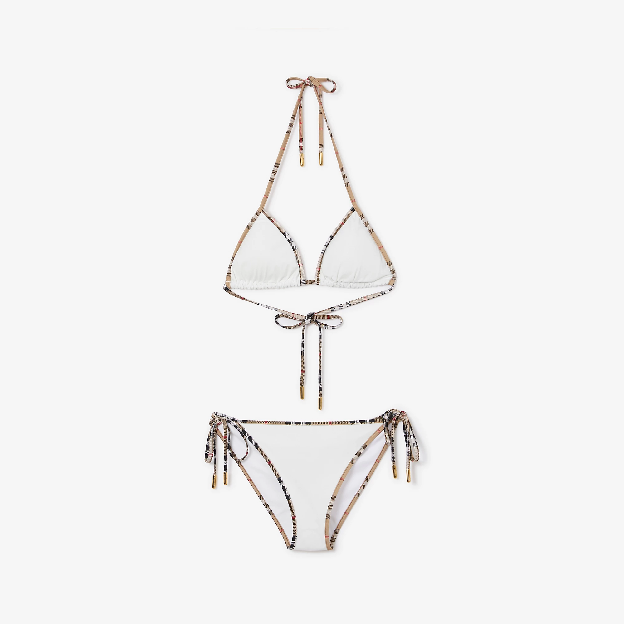 Check Trim Bikini