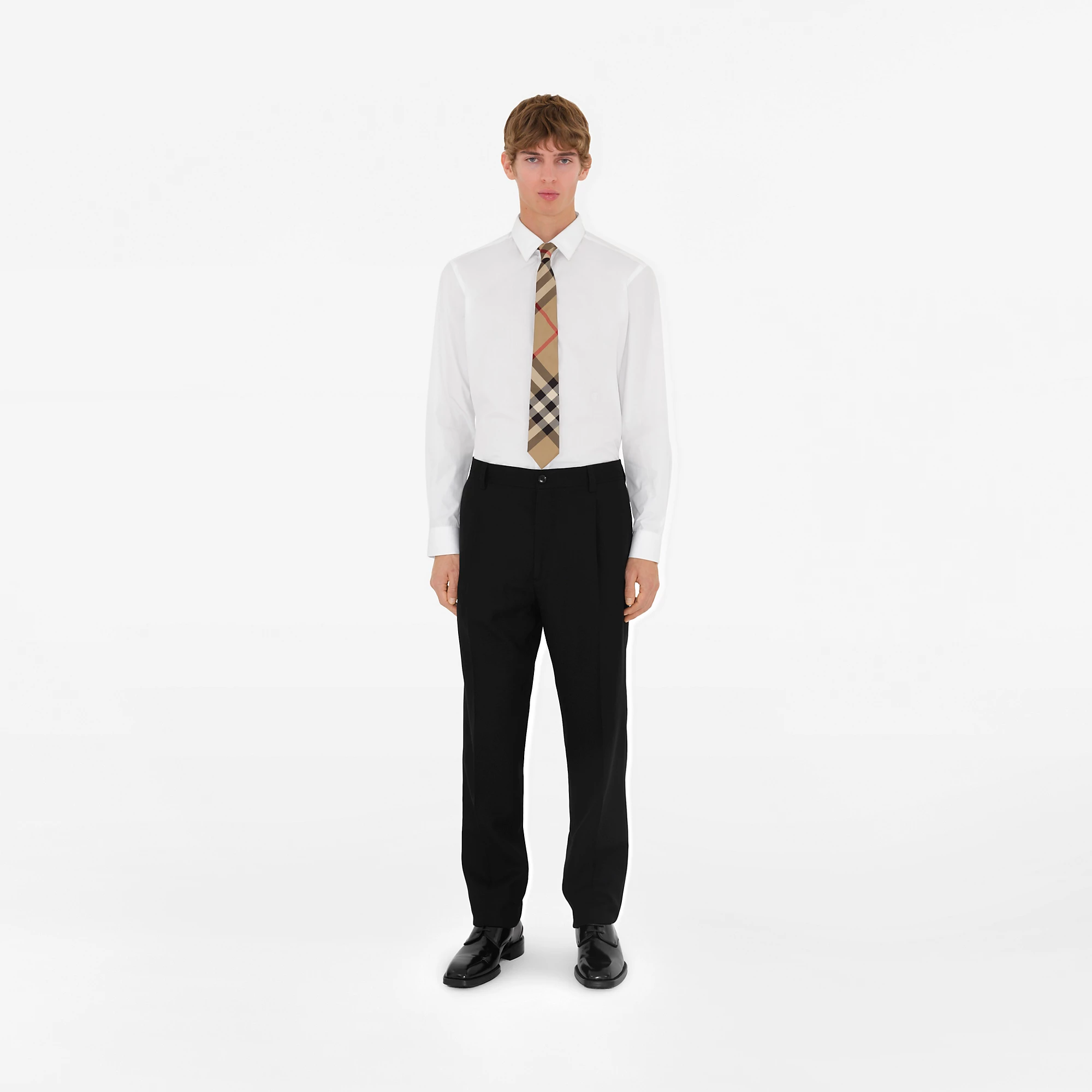 Check Silk Tie