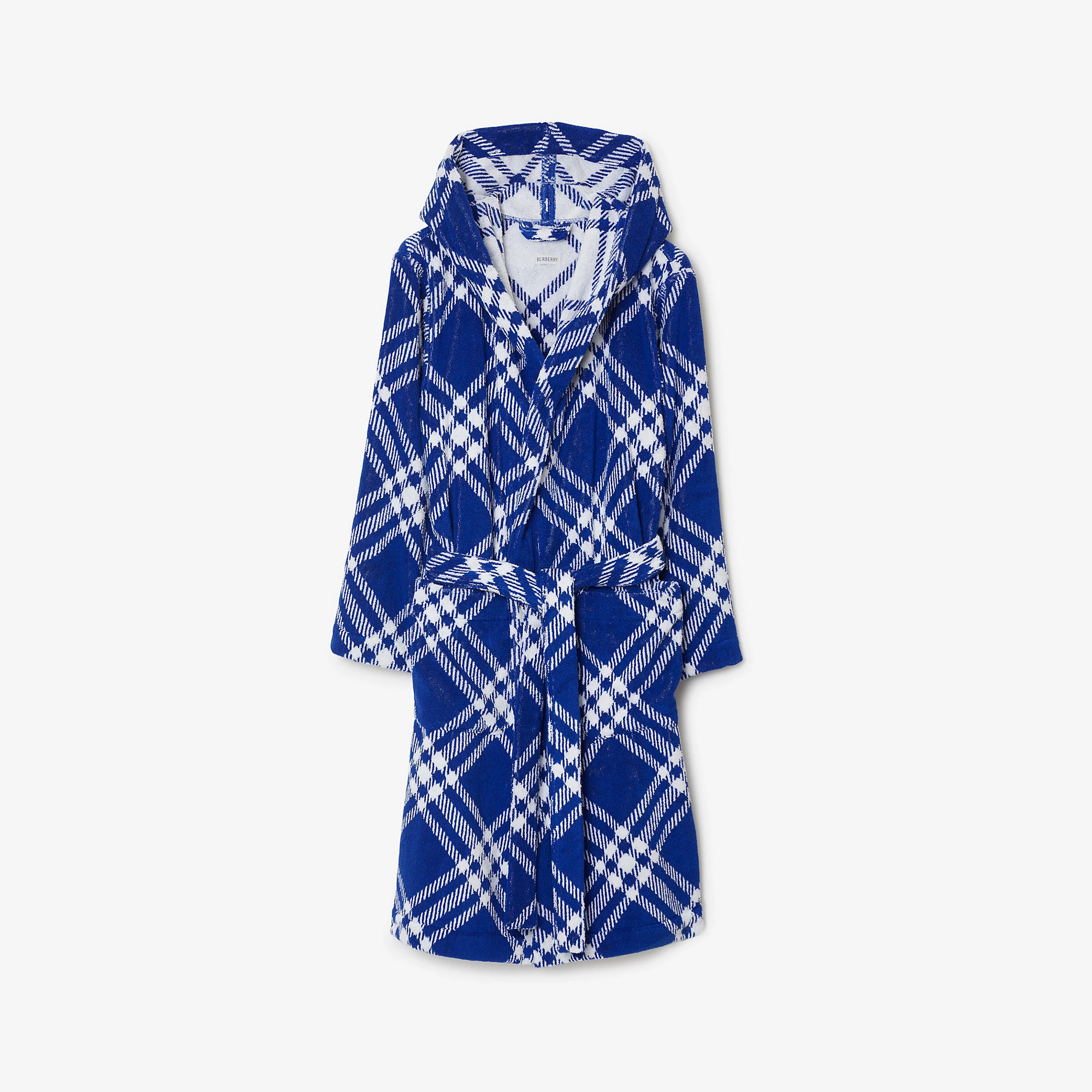 Check Cotton Robe