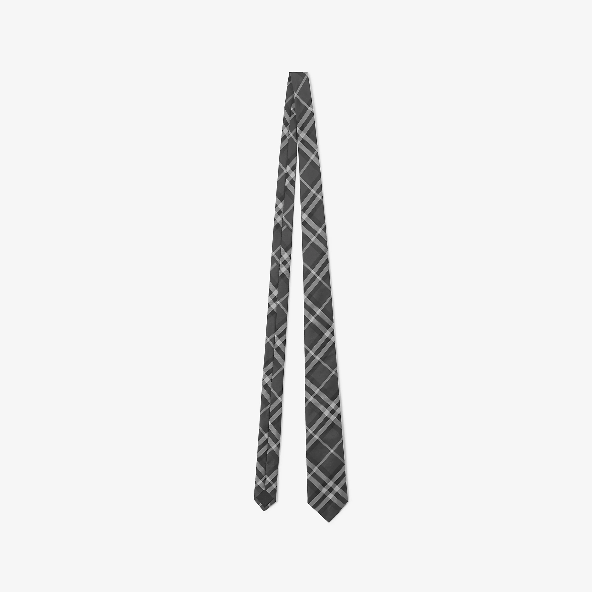 Check Silk Tie